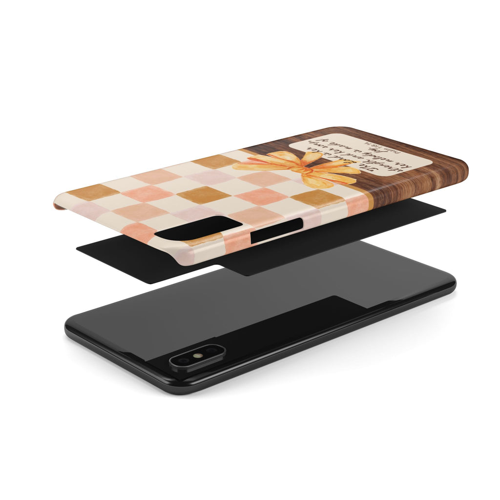The Lord Is Her Strength iPhone Case
