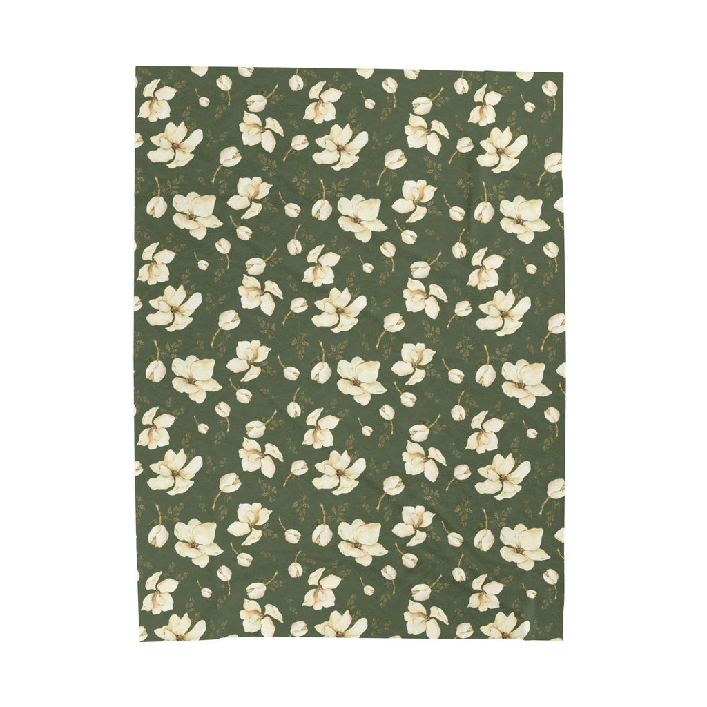 Simple Magnolia Oversized Throw Blanket By Little Grace co.