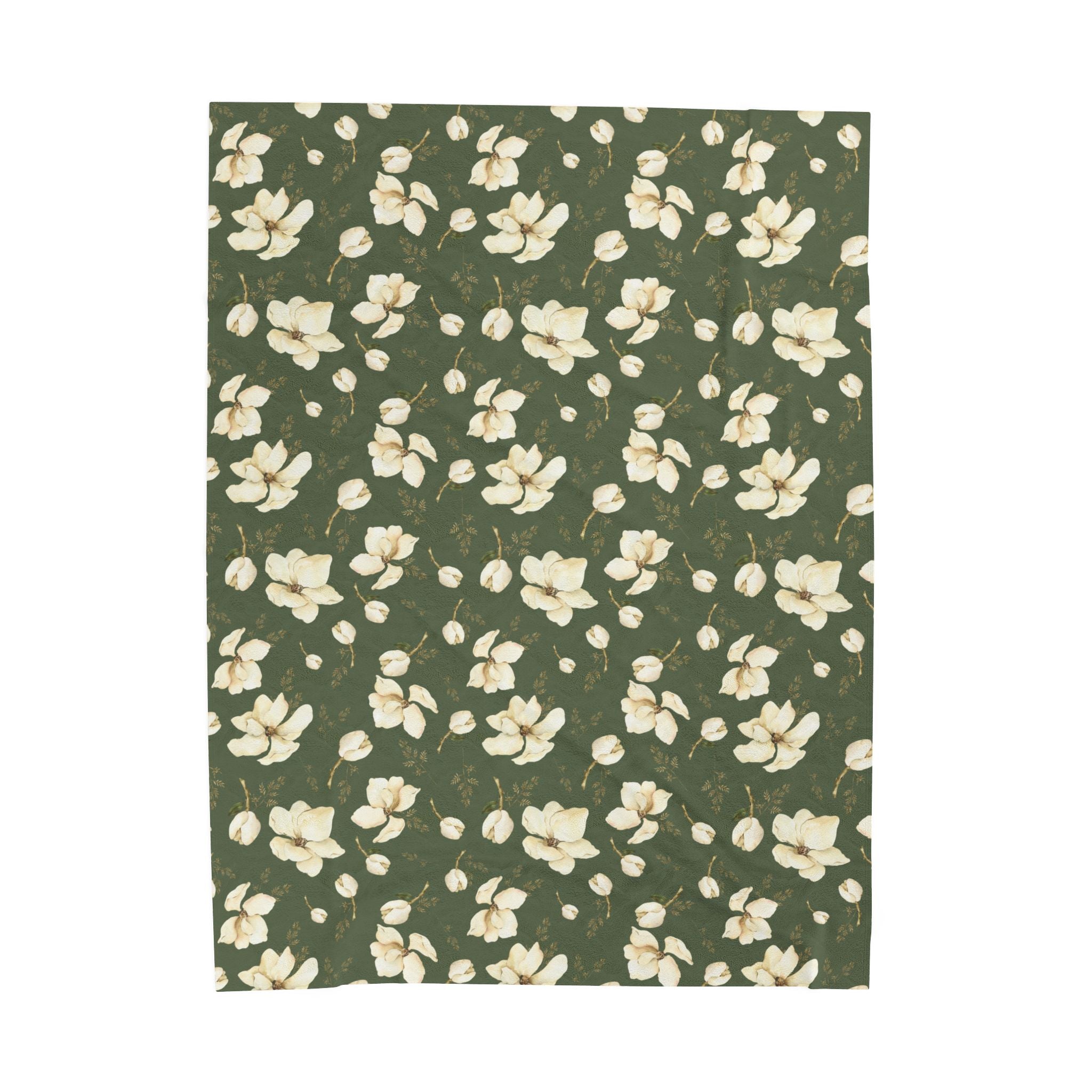 Simple Magnolia Oversized Throw Blanket By Little Grace co.