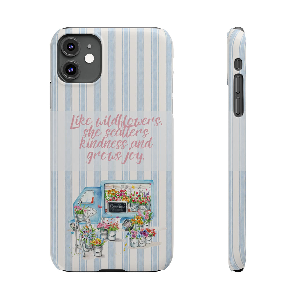 She’s Like Wildflowers iPhone Case