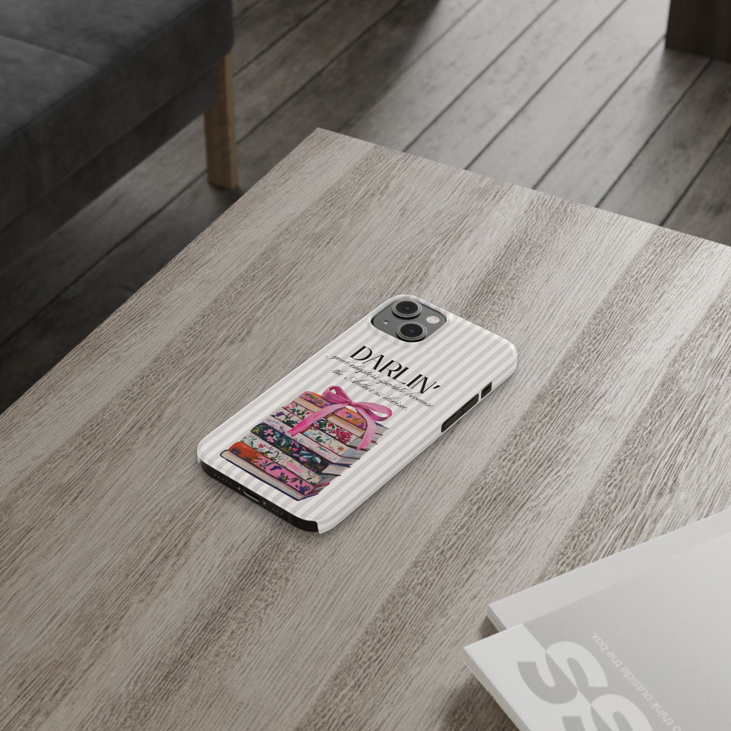 Darlin’ The Author Is Devine iPhone Case