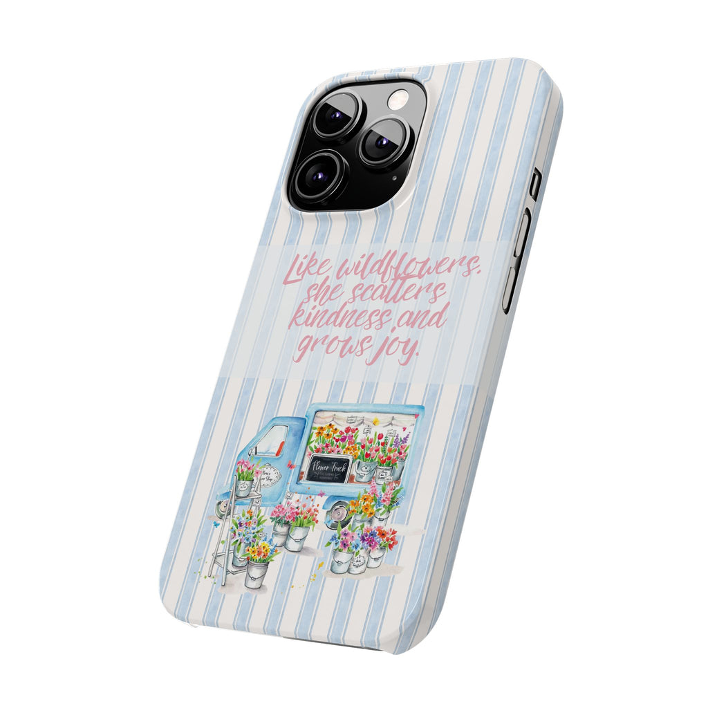She’s Like Wildflowers iPhone Case