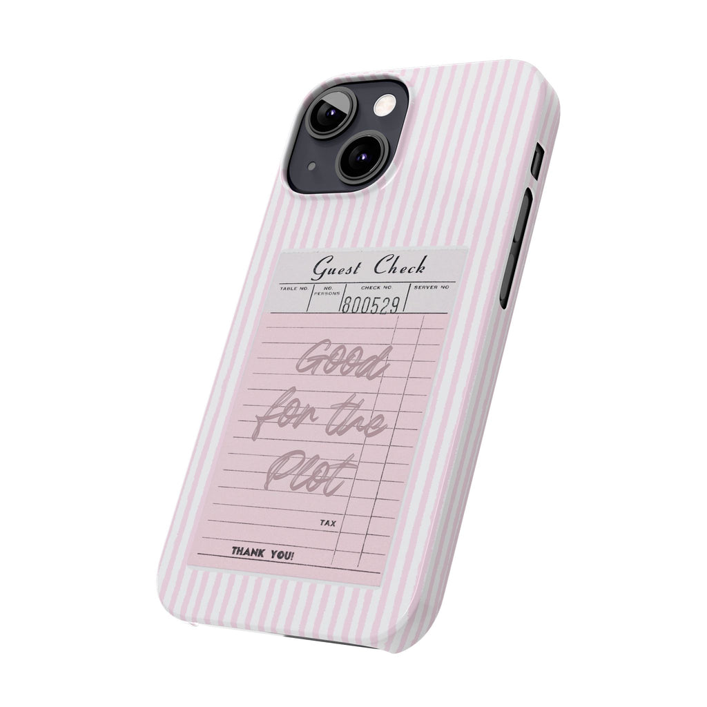 Good For The Plot iPhone Case