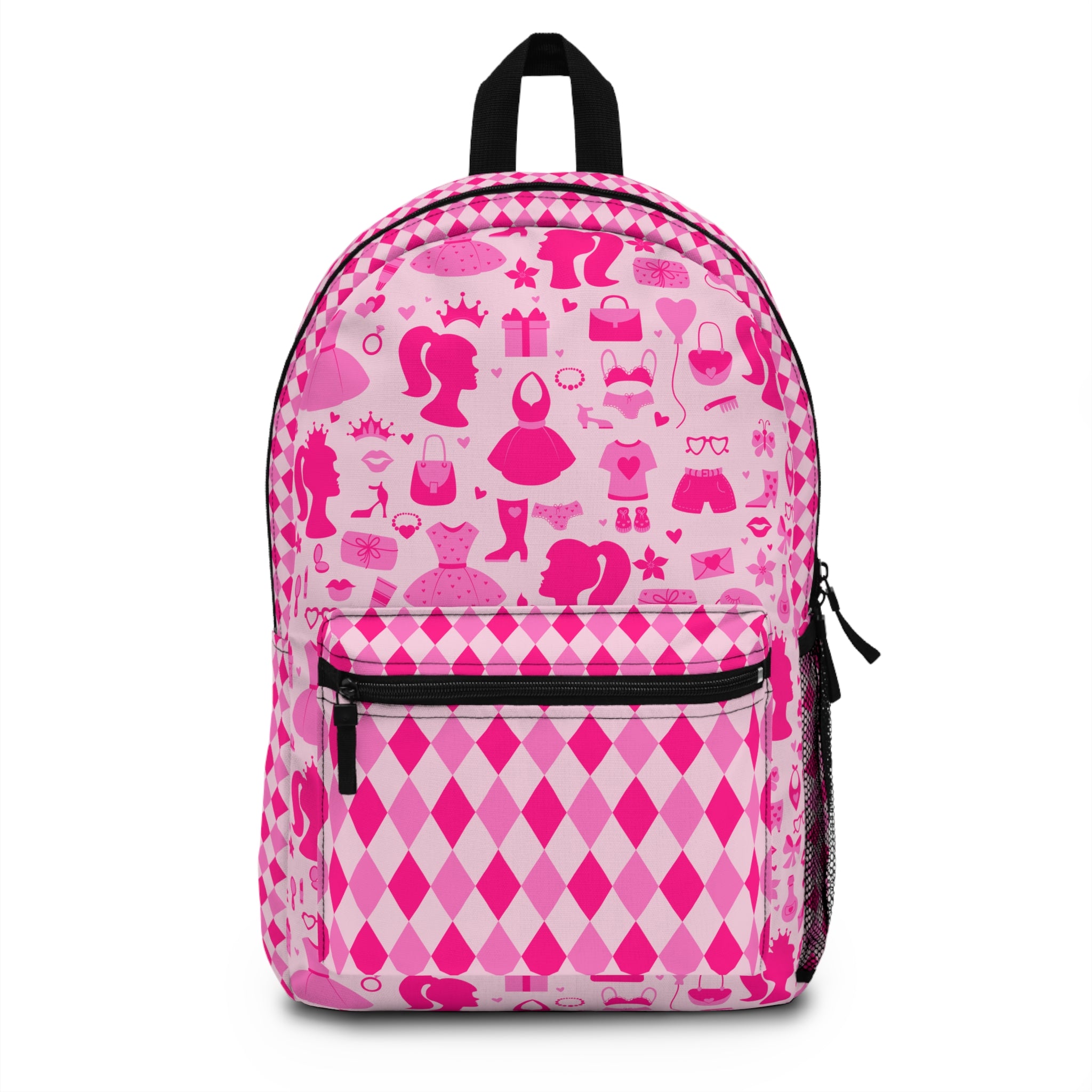 Pink Princess Hot Pink Backpack