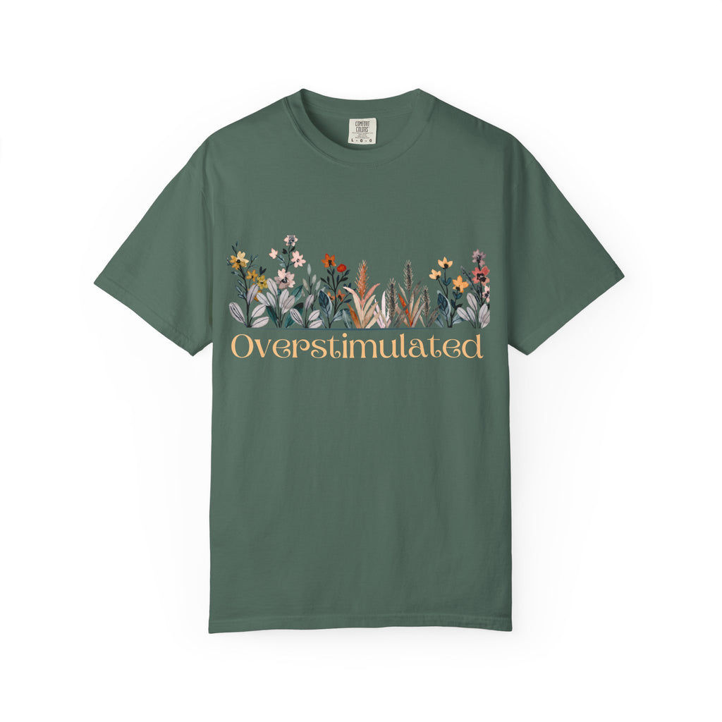 Floral Overstimulated T-shirt