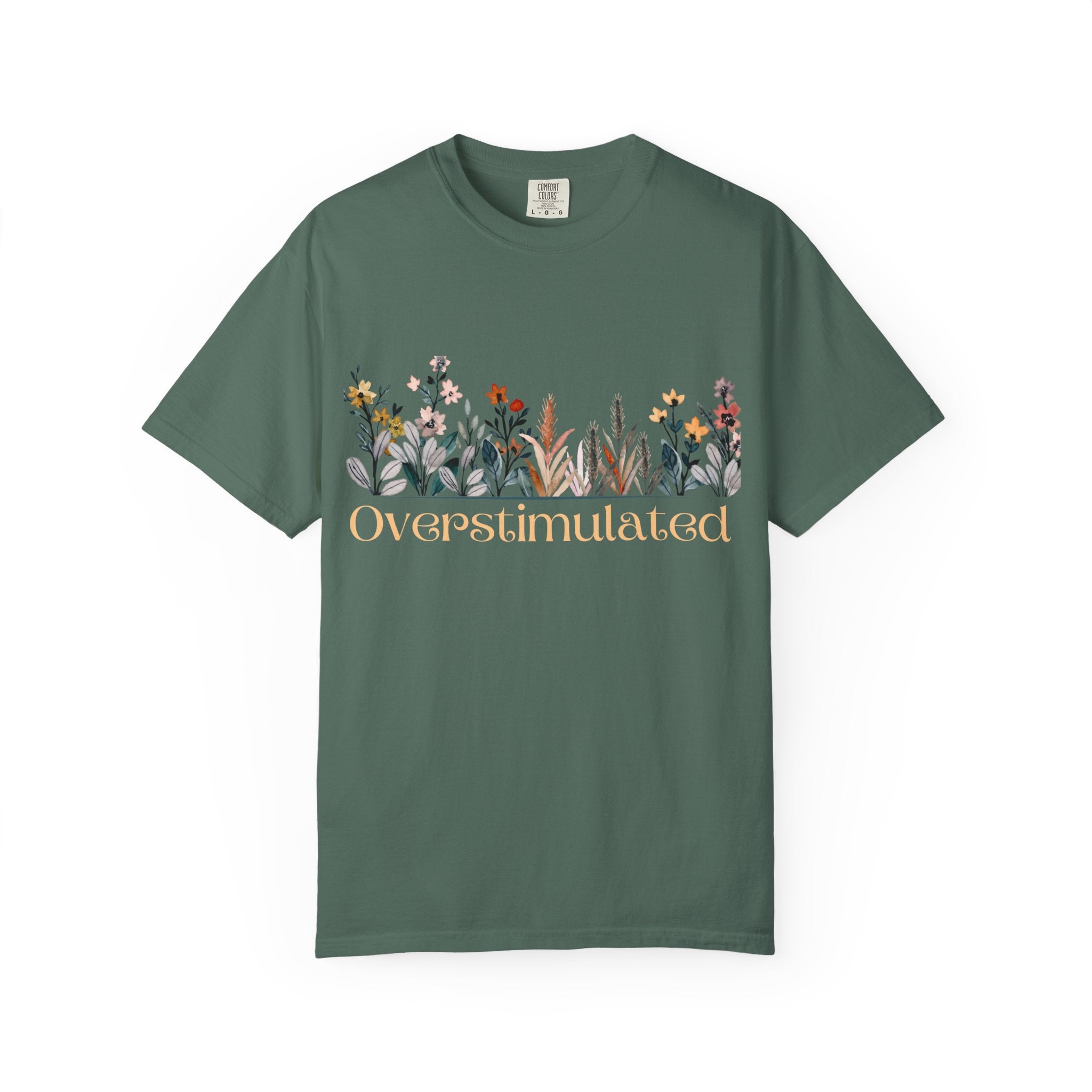 Floral Overstimulated T-shirt