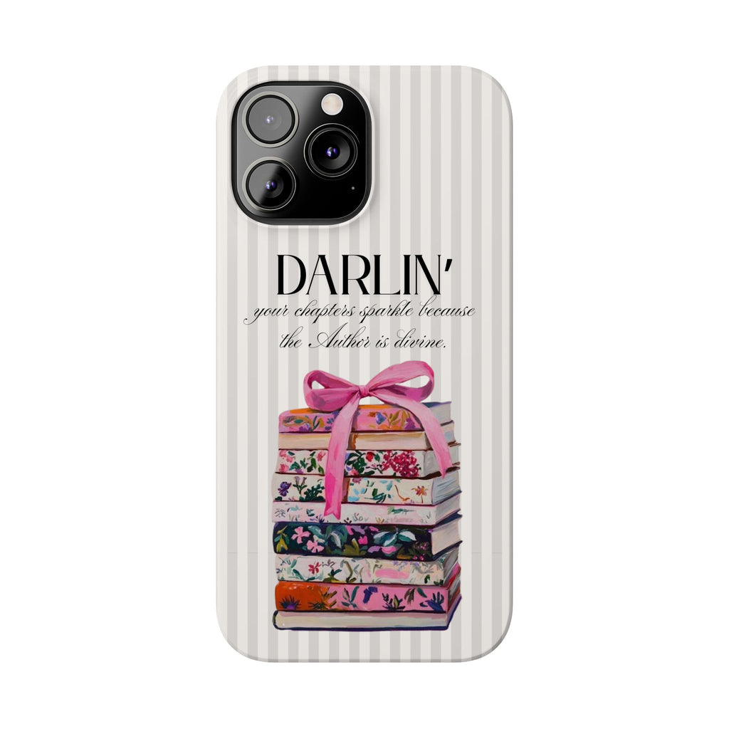 Darlin’ The Author Is Devine iPhone Case