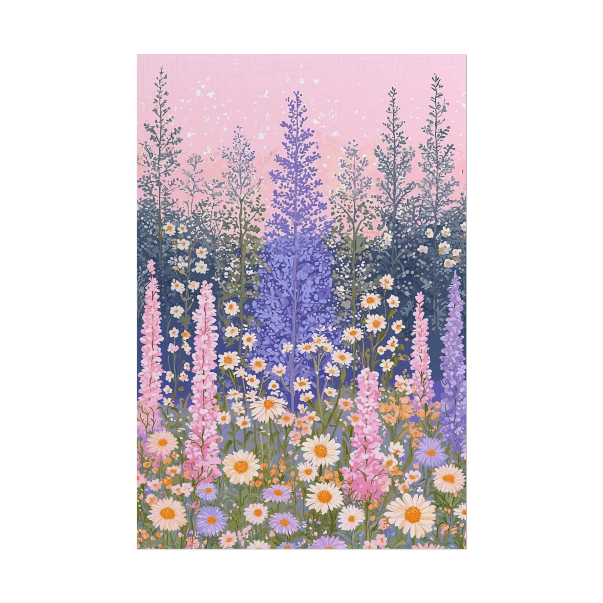 Flower Forrest Unframed Poster