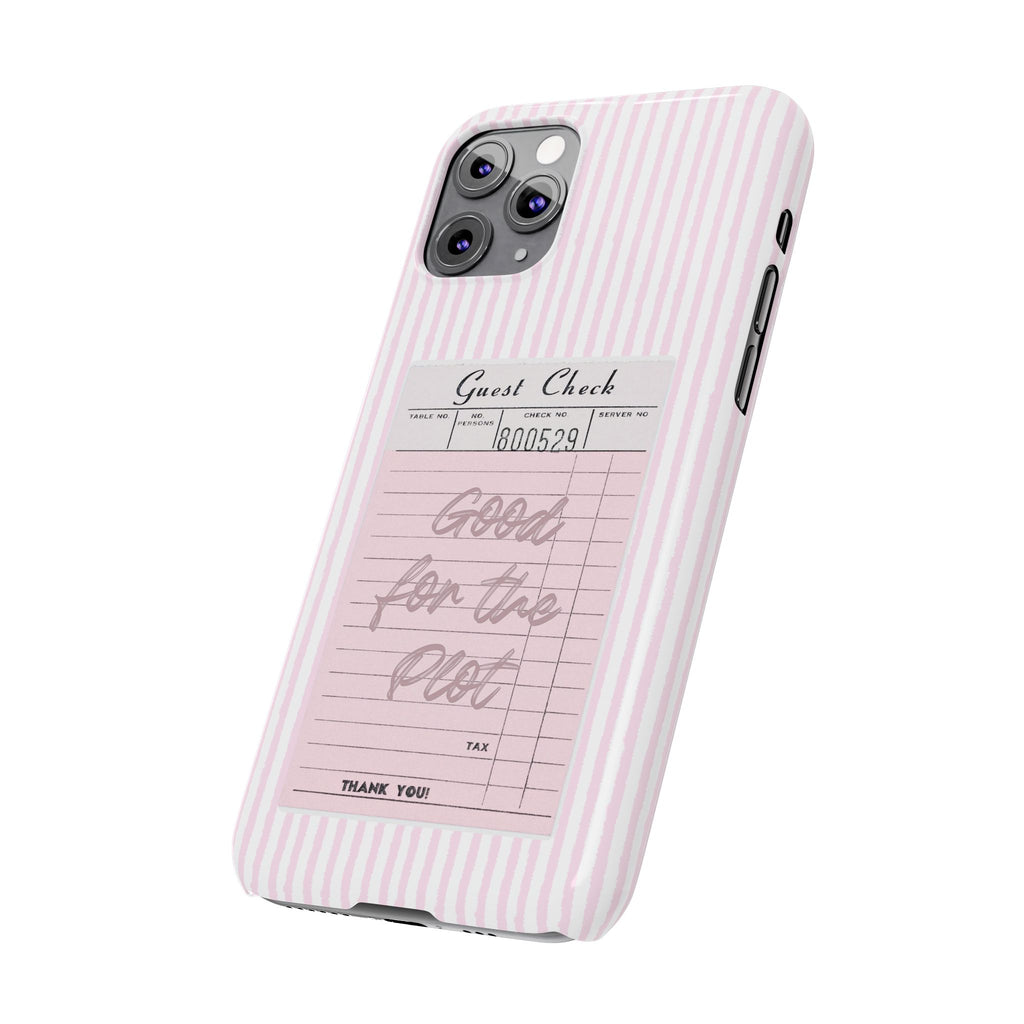 Good For The Plot iPhone Case