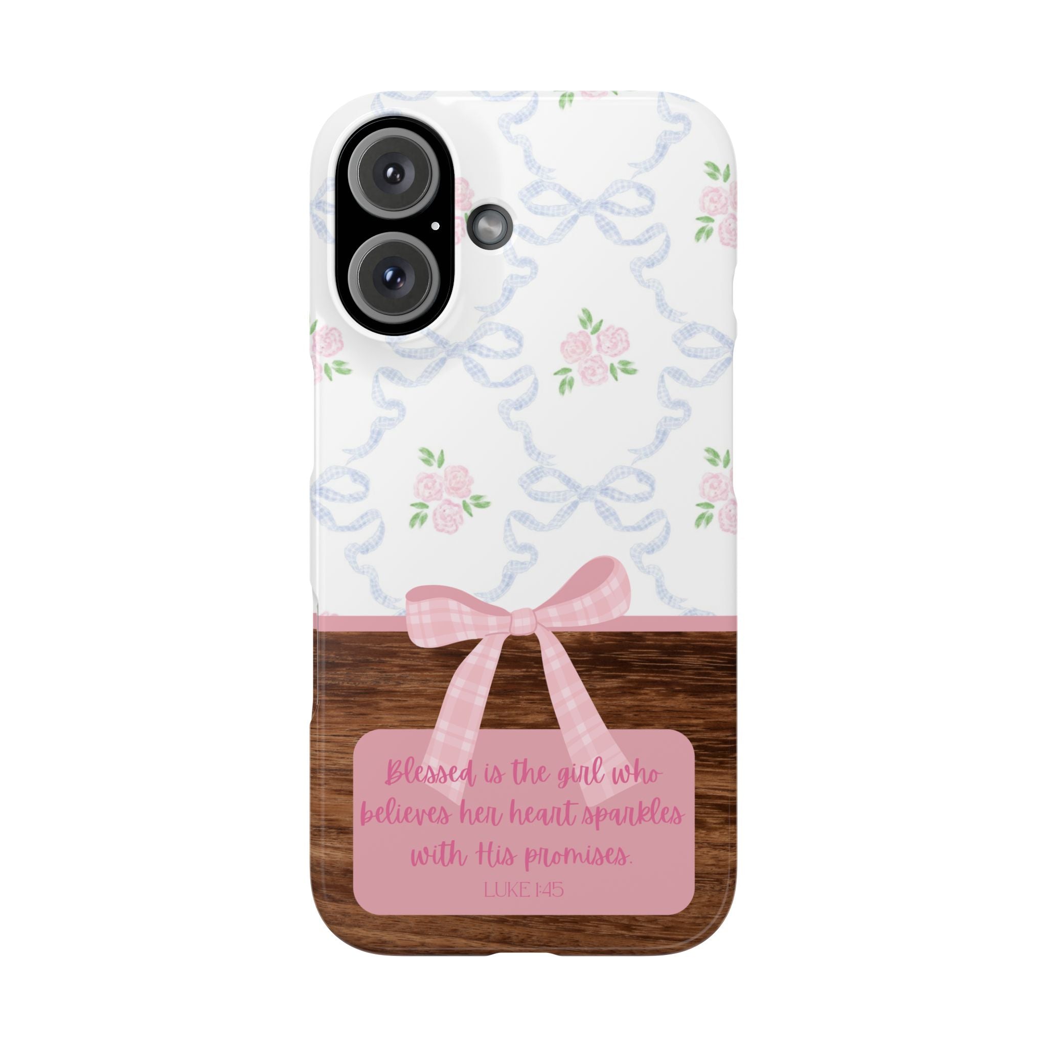 Blessed Is The Girl iPhone Case