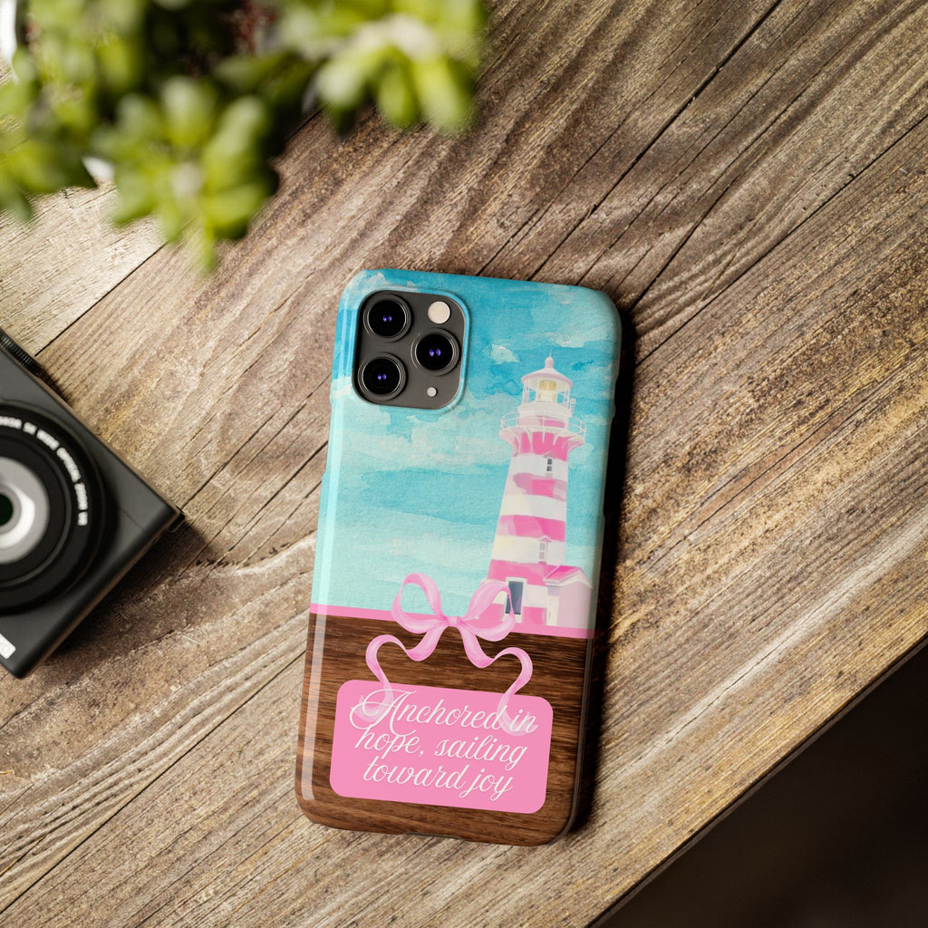 Anchored In Hope iPhone Case