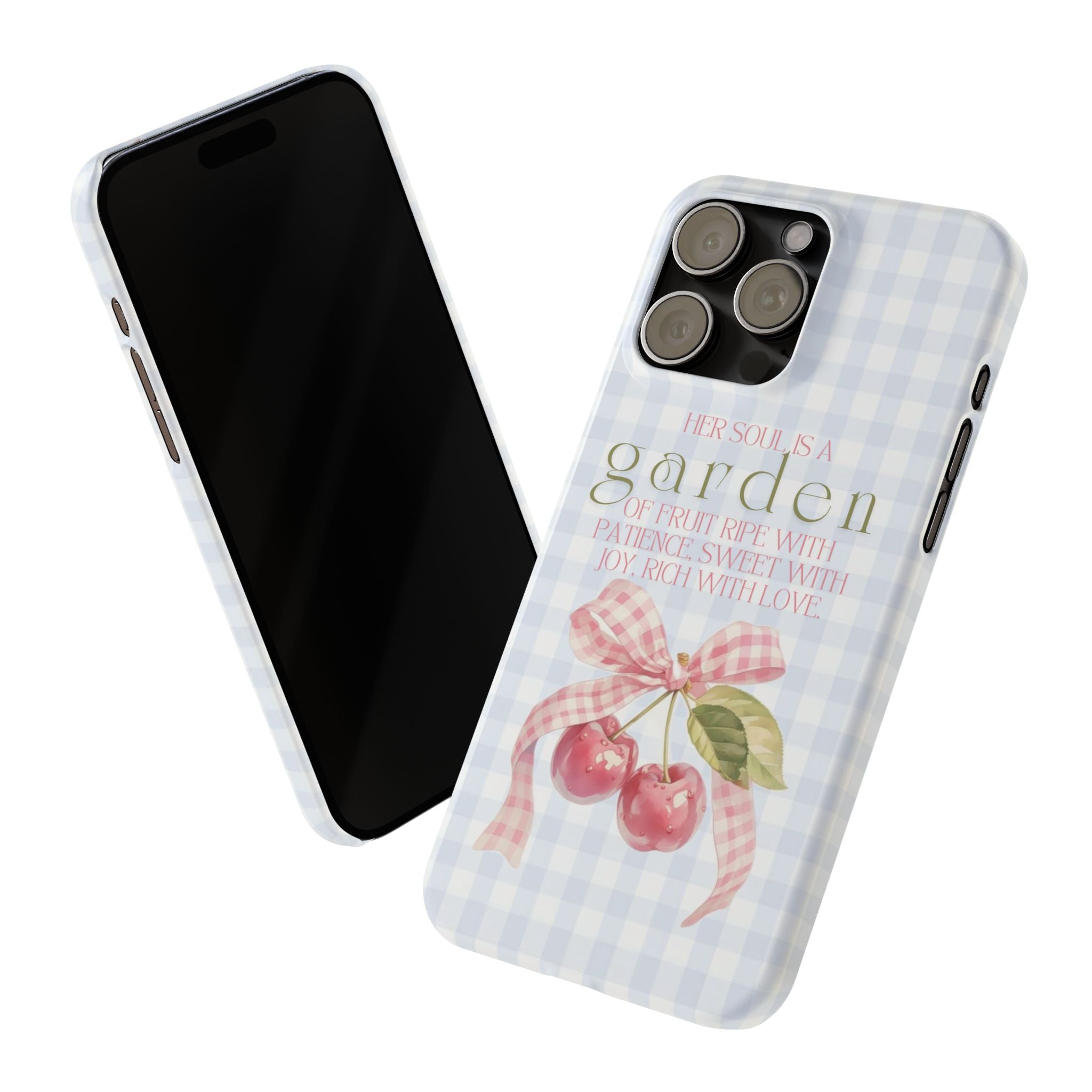 Her Soul Is A Garden iPhone Case