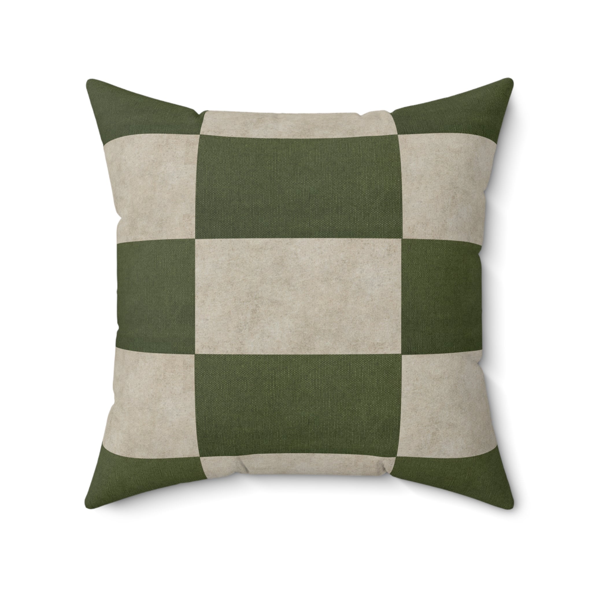 Stone & Green Pillow