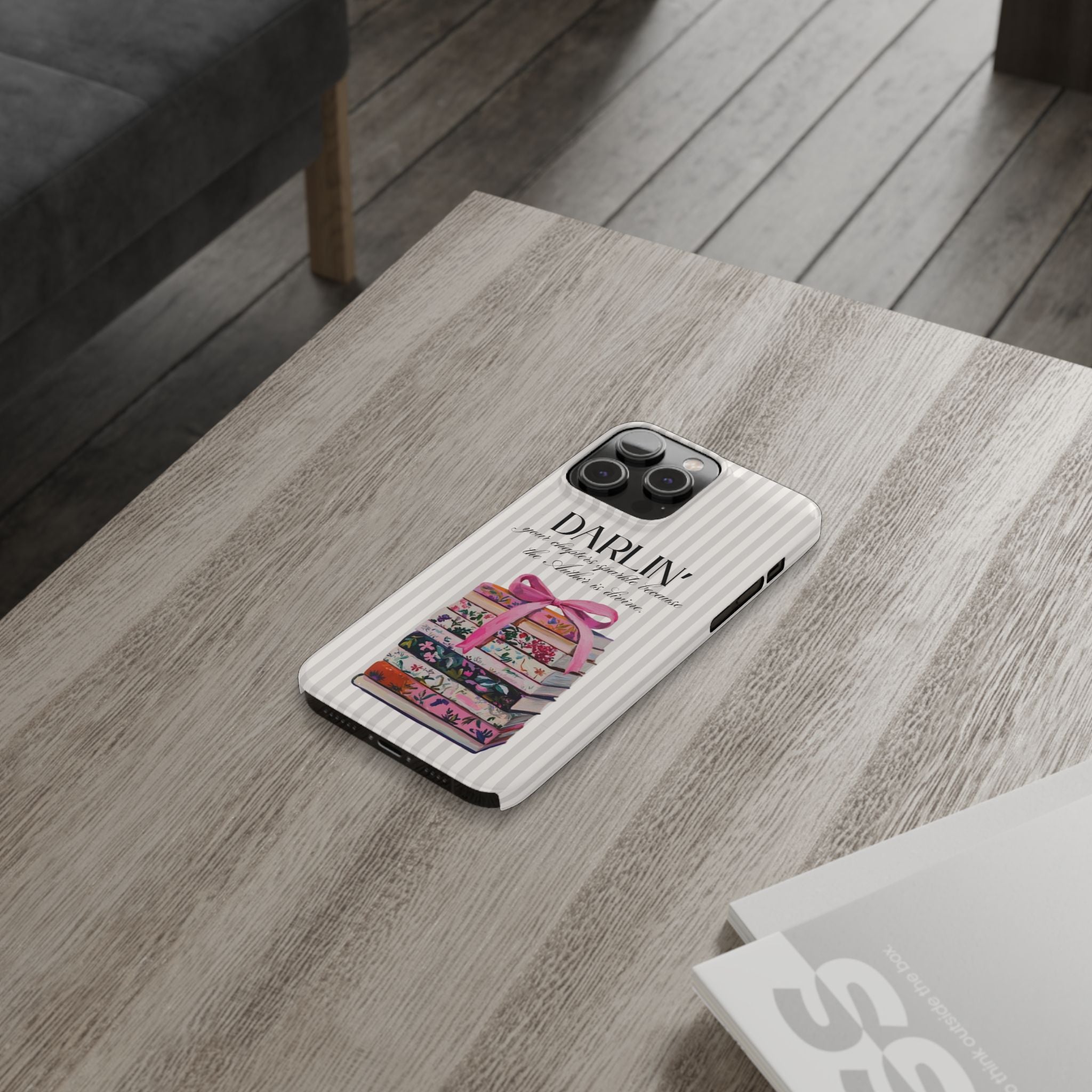 Darlin’ The Author Is Devine iPhone Case
