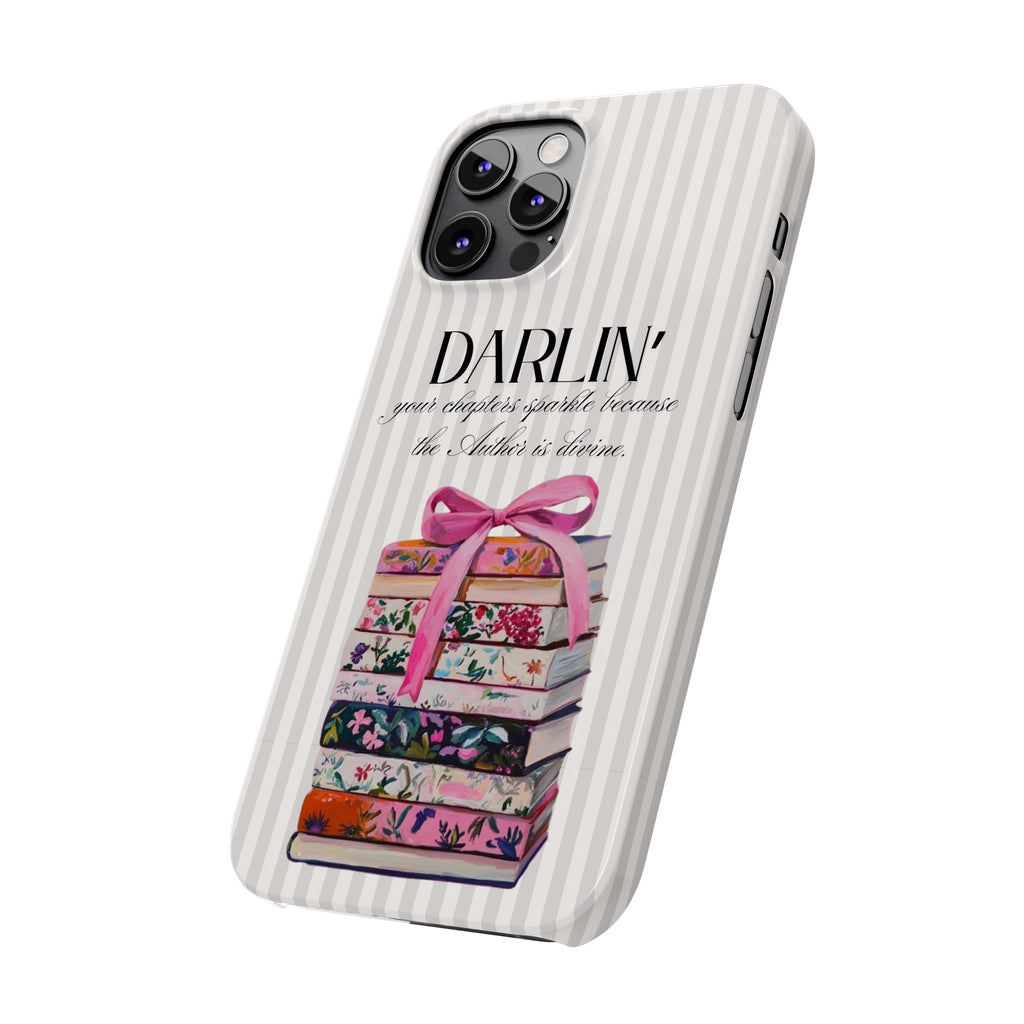 Darlin’ The Author Is Devine iPhone Case