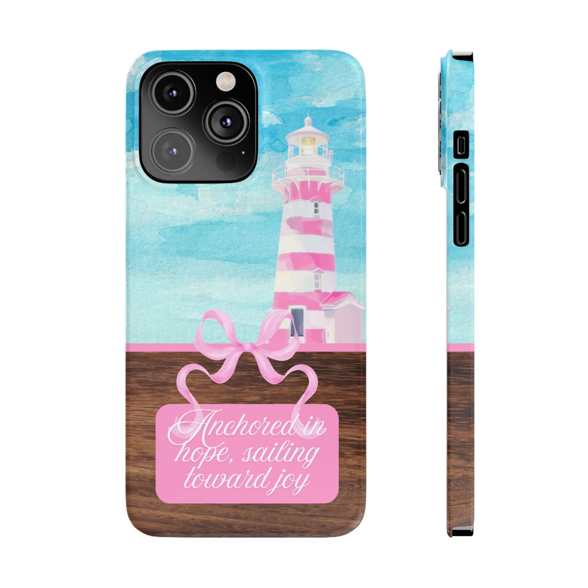 Anchored In Hope iPhone Case
