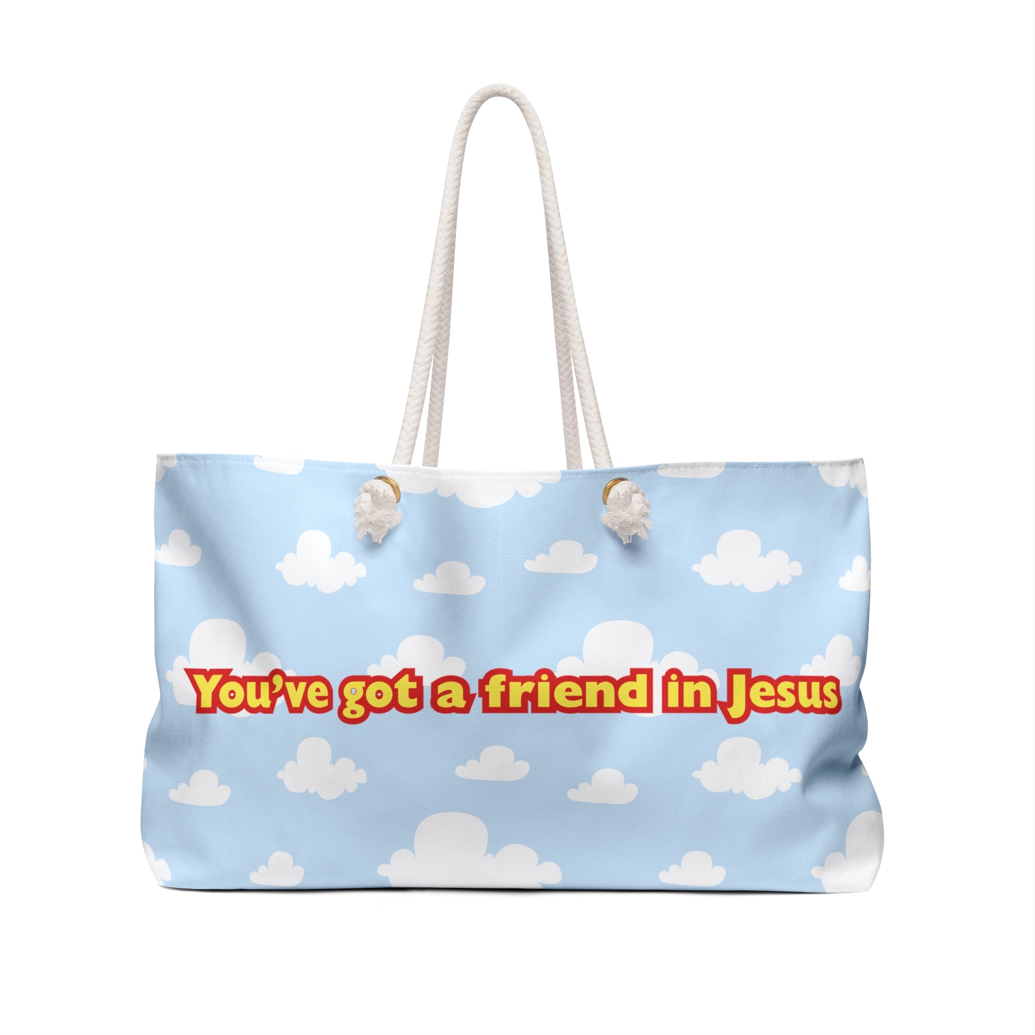 You’ve got a Friend in Jesus Weekender Bag