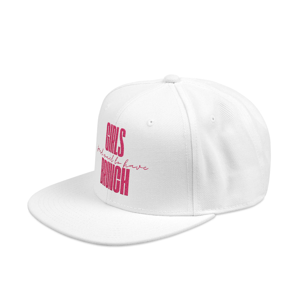 Girls Just Want To Have Brunch Embroidered Hat