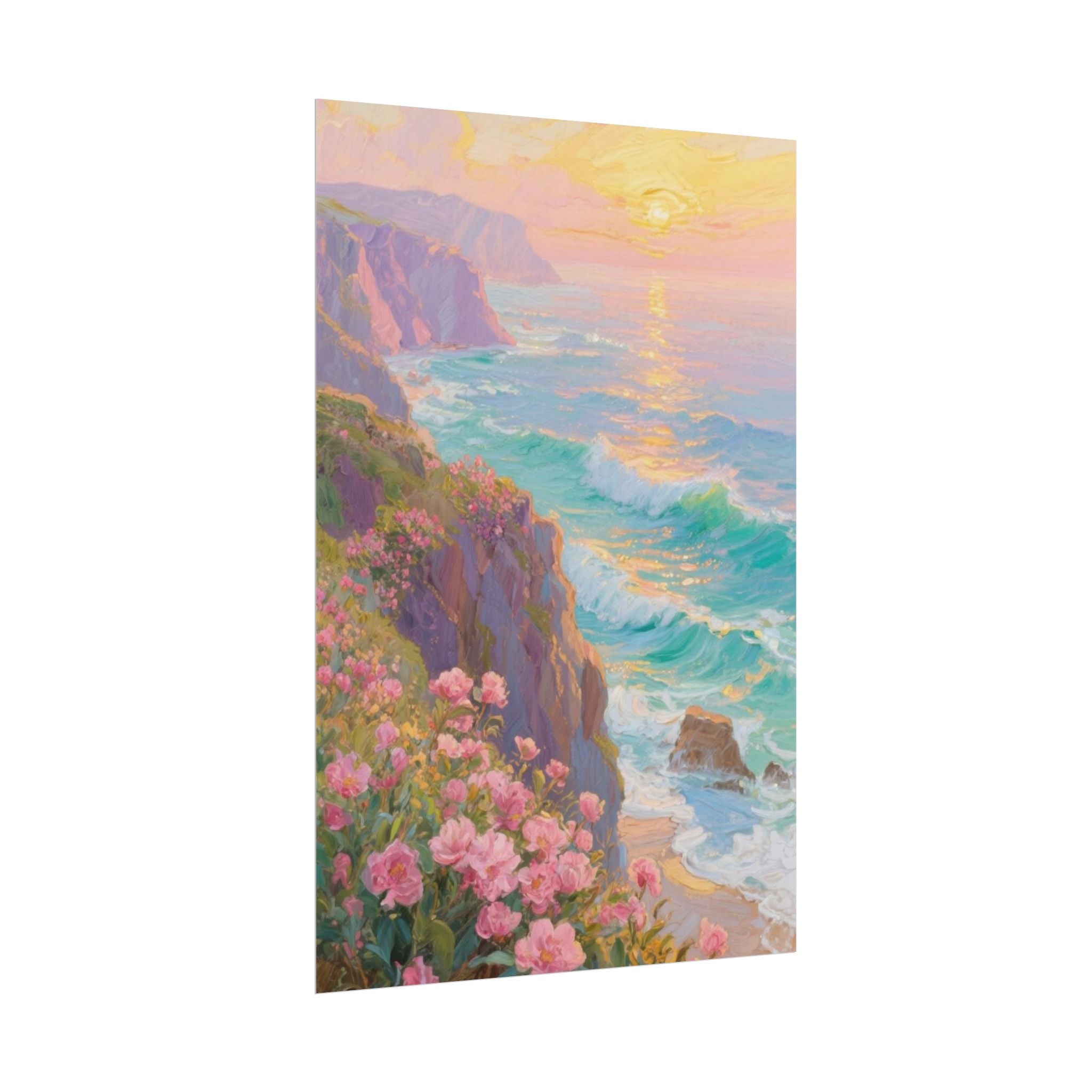 Flower Coast Unframed Poster