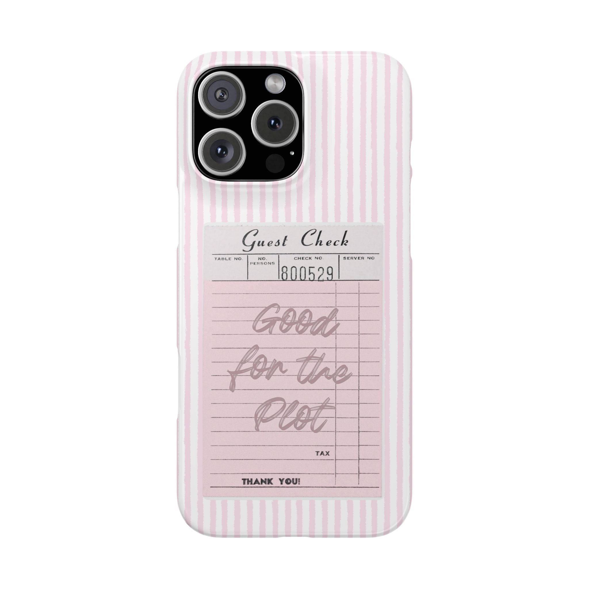 Good For The Plot iPhone Case