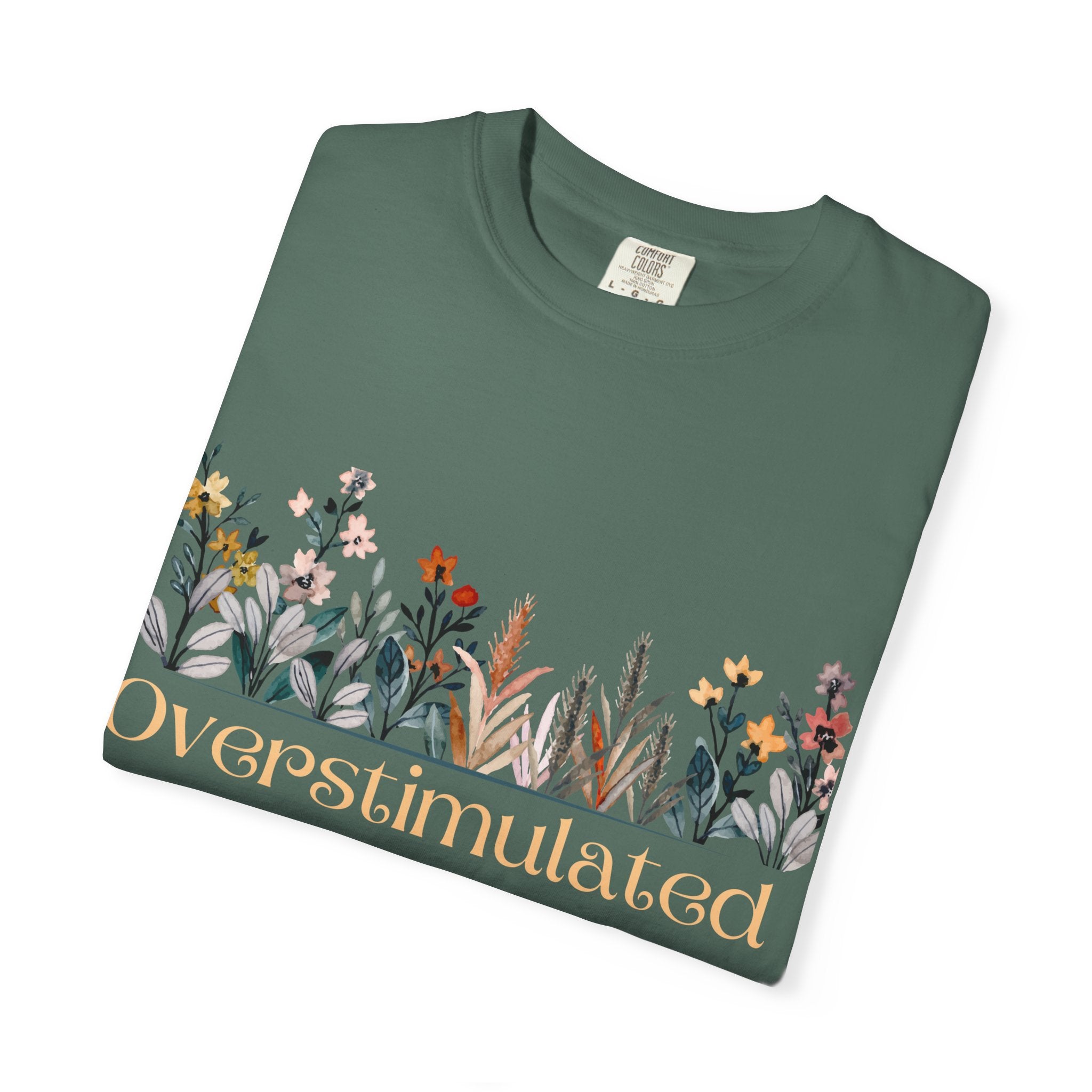 Floral Overstimulated T-shirt