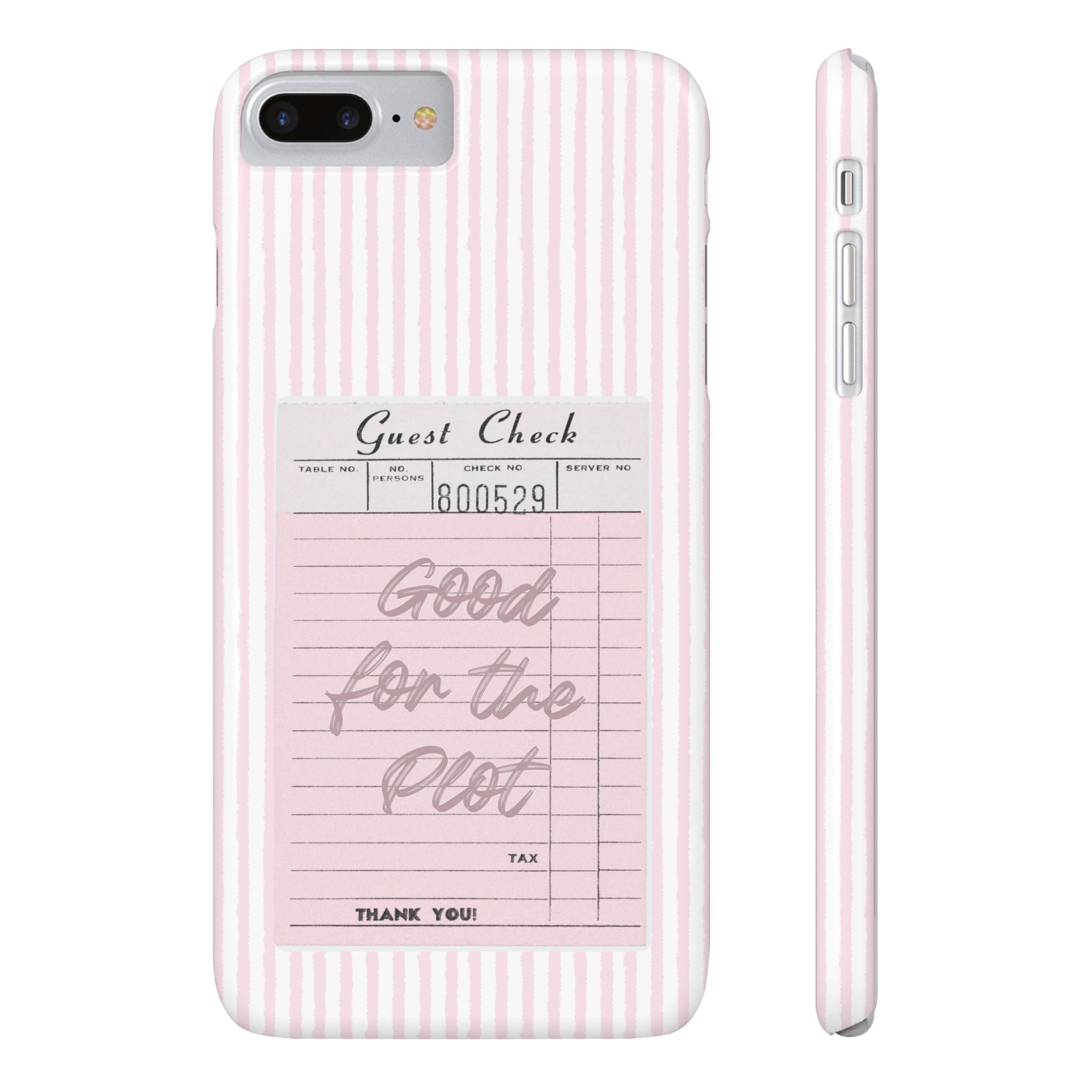 Good For The Plot iPhone Case