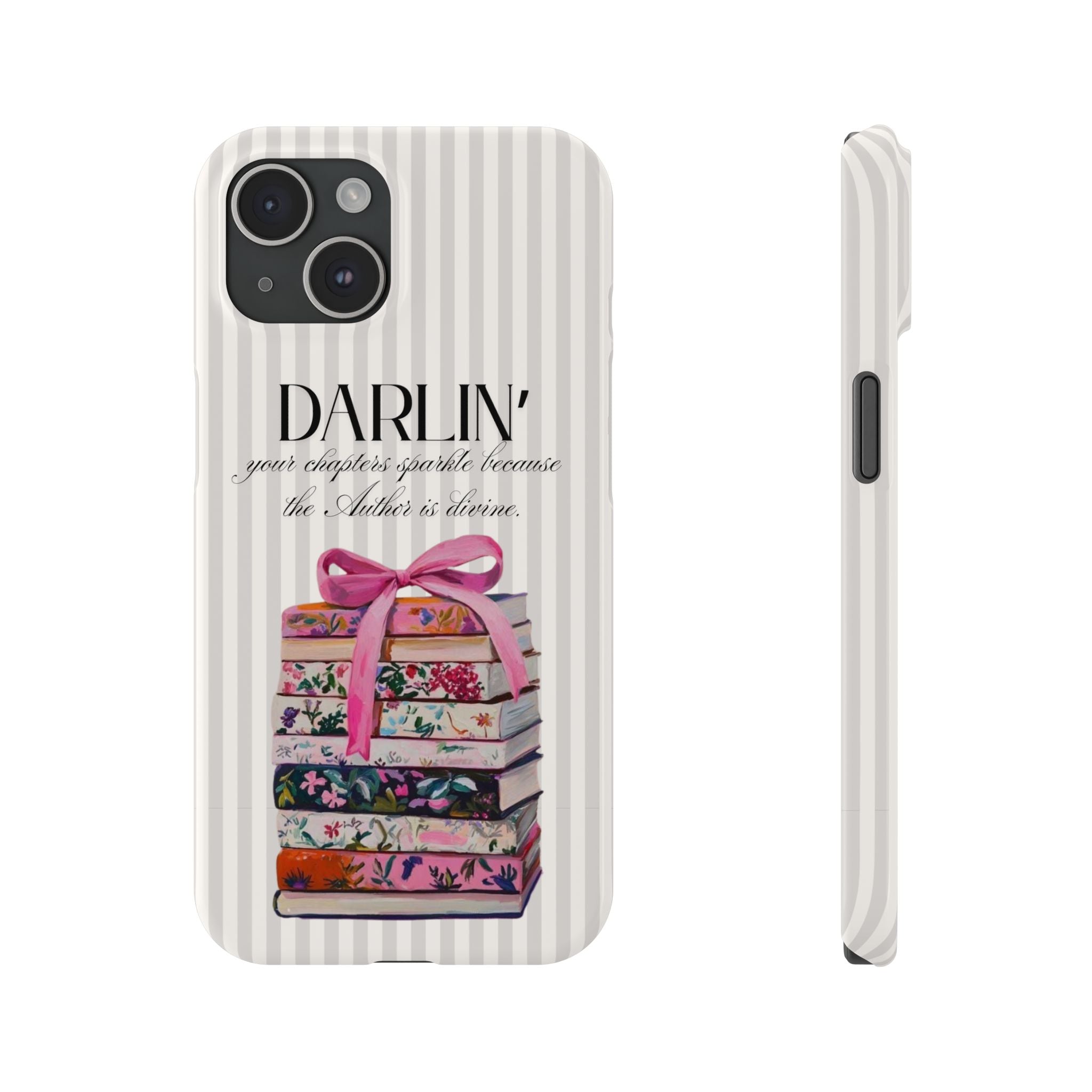 Darlin’ The Author Is Devine iPhone Case