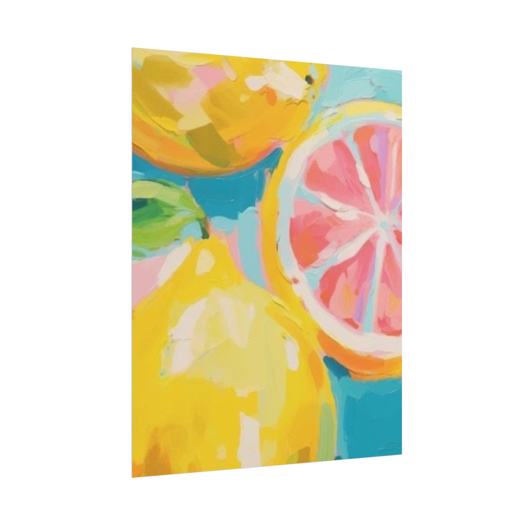 Pink Lemon Unframed Poster
