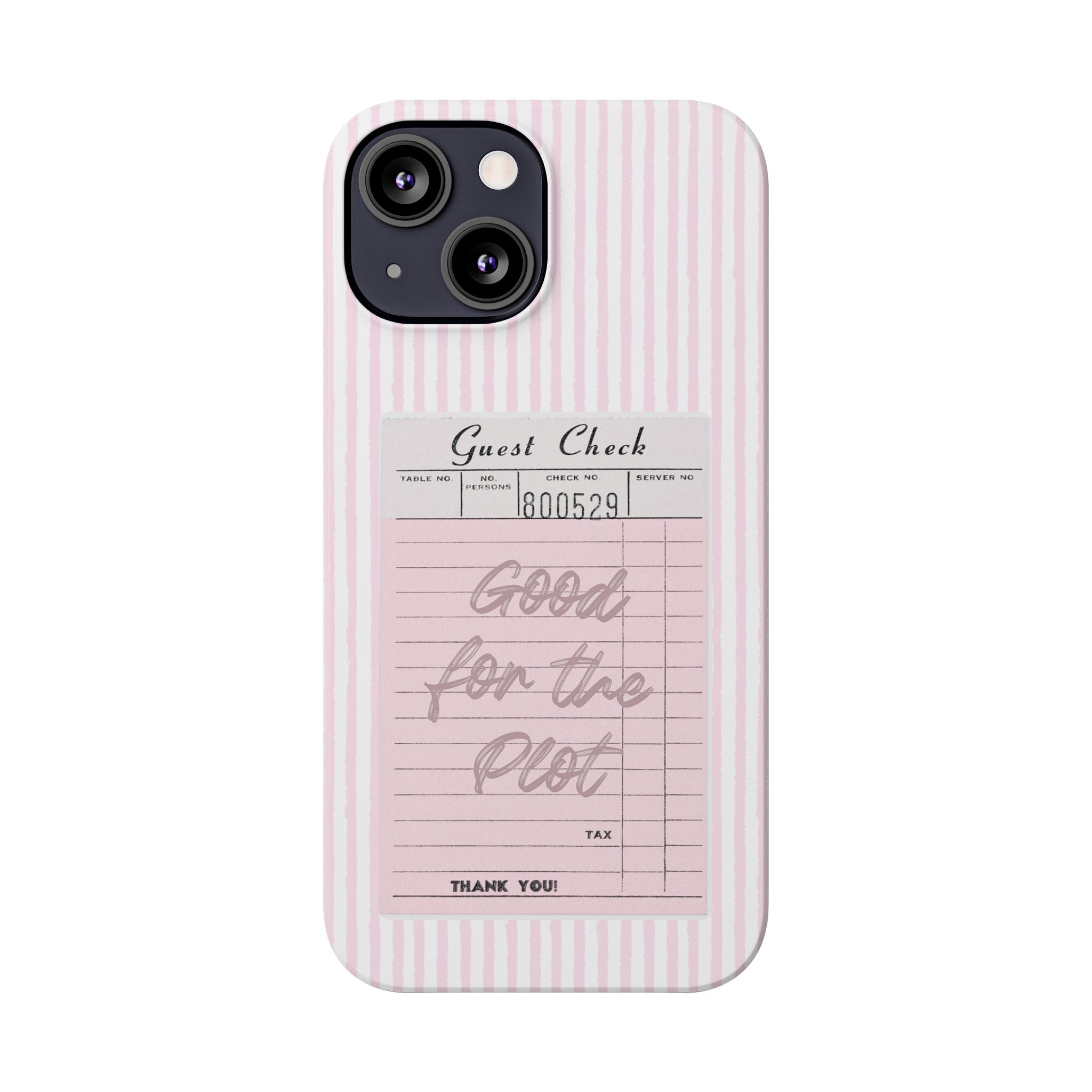 Good For The Plot iPhone Case