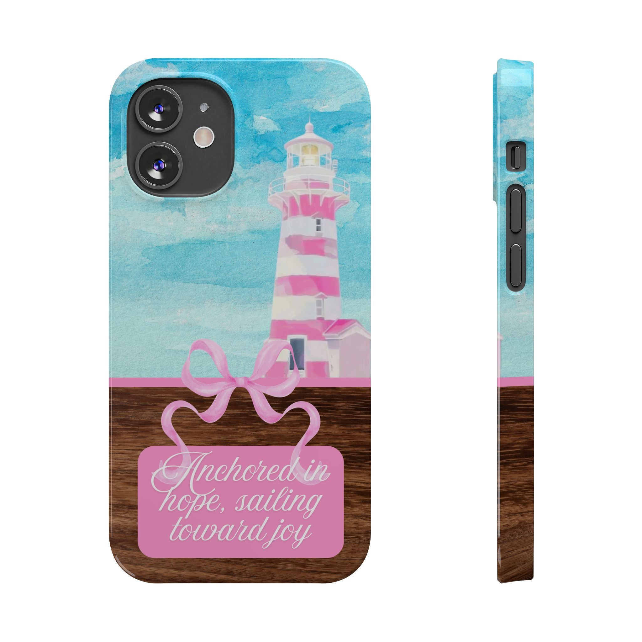 Anchored In Hope iPhone Case
