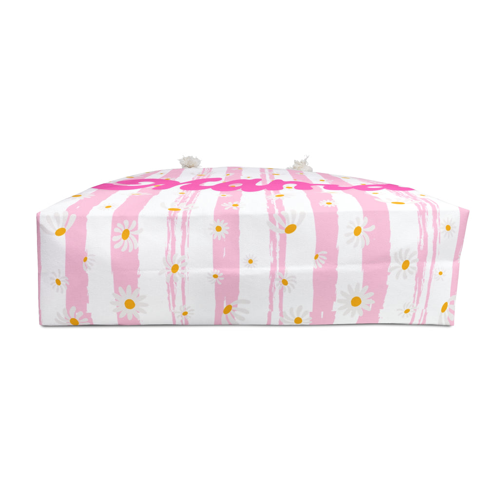 Pink Daisy Mama Weekender Bag