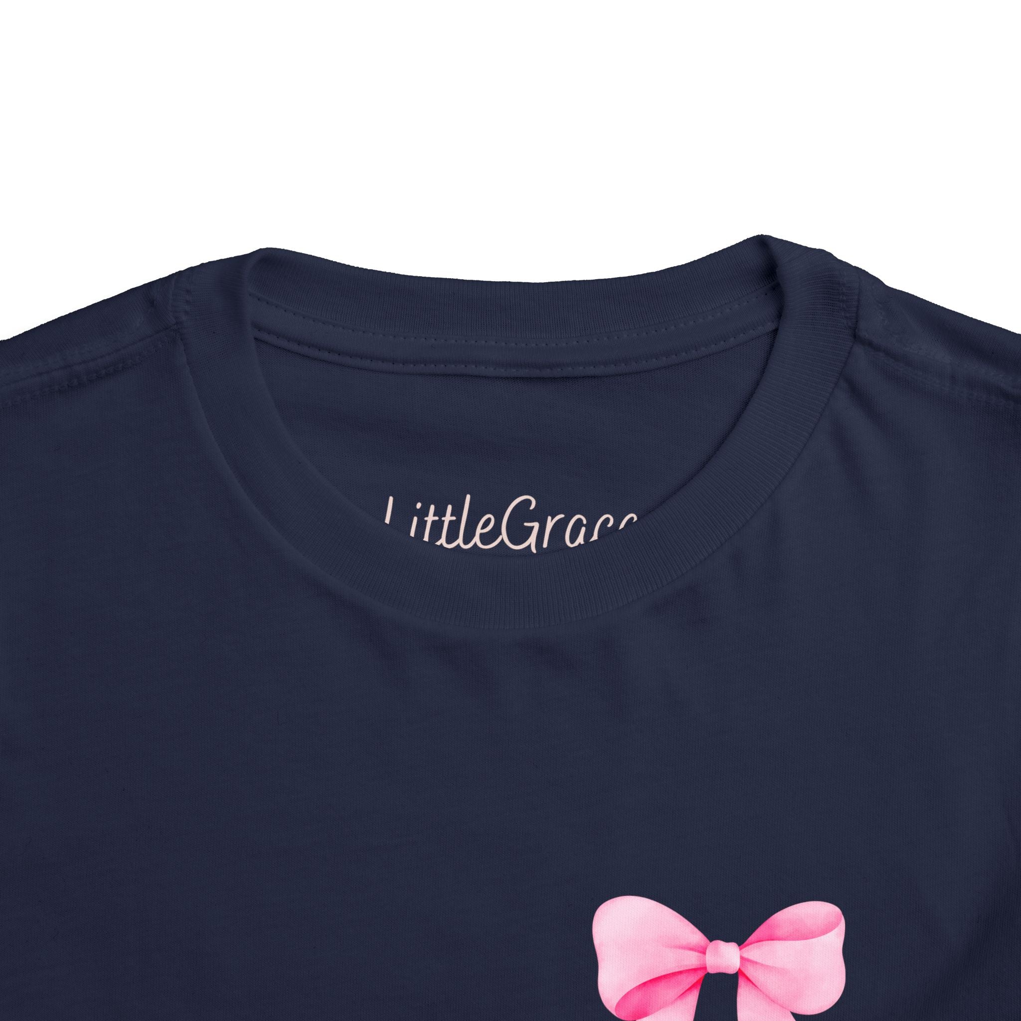 Born to be Loved (front and back) Toddler Tee