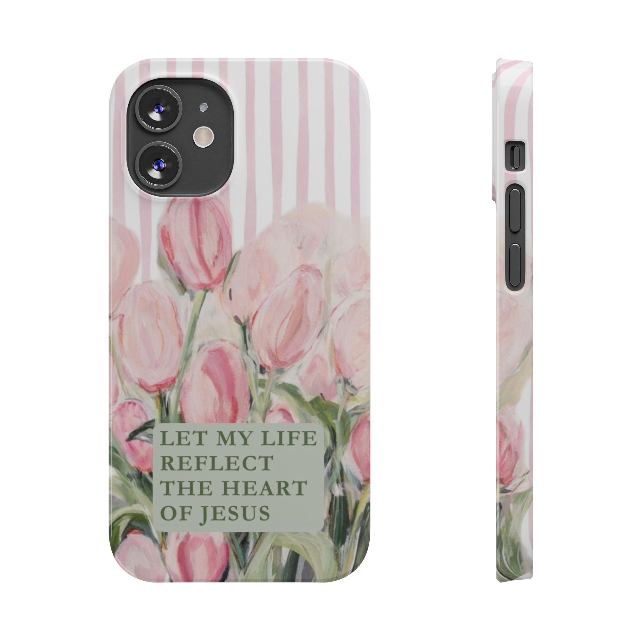 Let My Life Reflect The Heart Of Jesus iPhone Case
