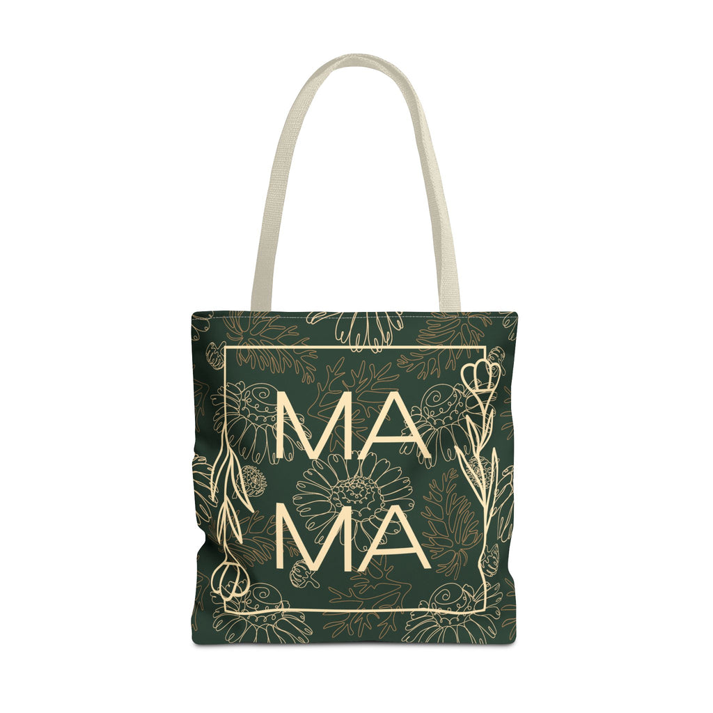 MAMA Floral Tote Bag