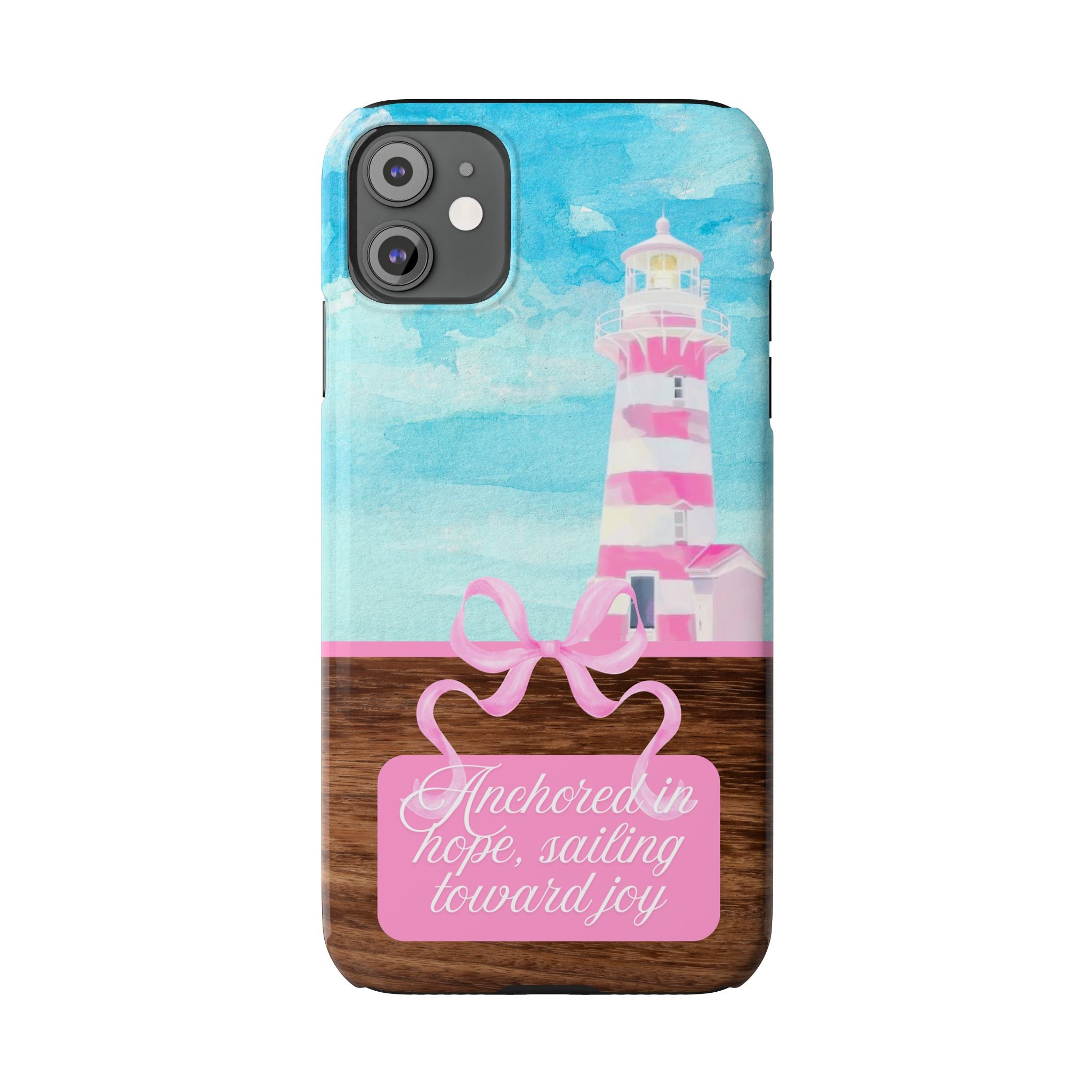 Anchored In Hope iPhone Case