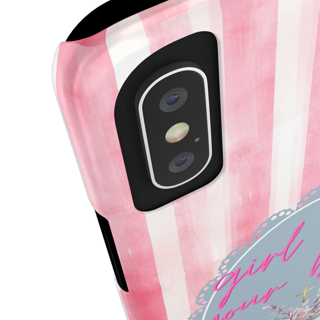 Girl Read Your Bible iPhone Case