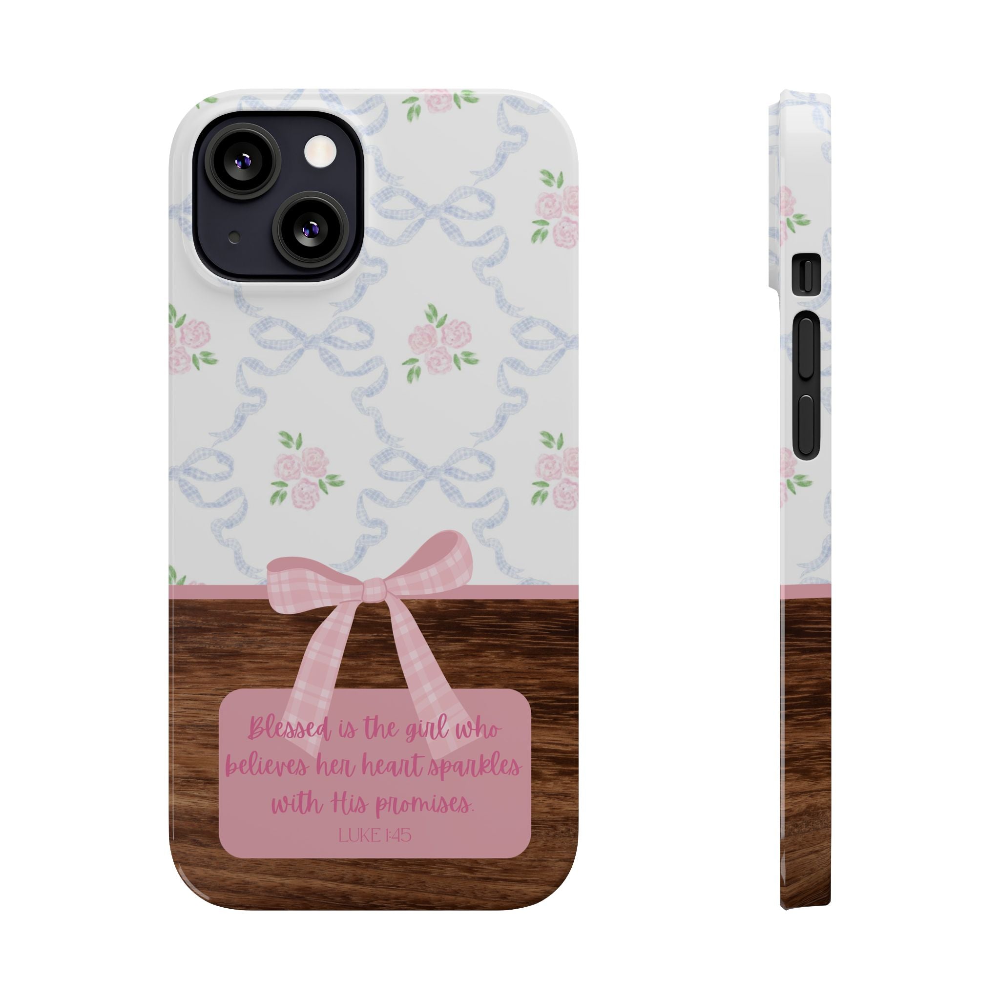 Blessed Is The Girl iPhone Case