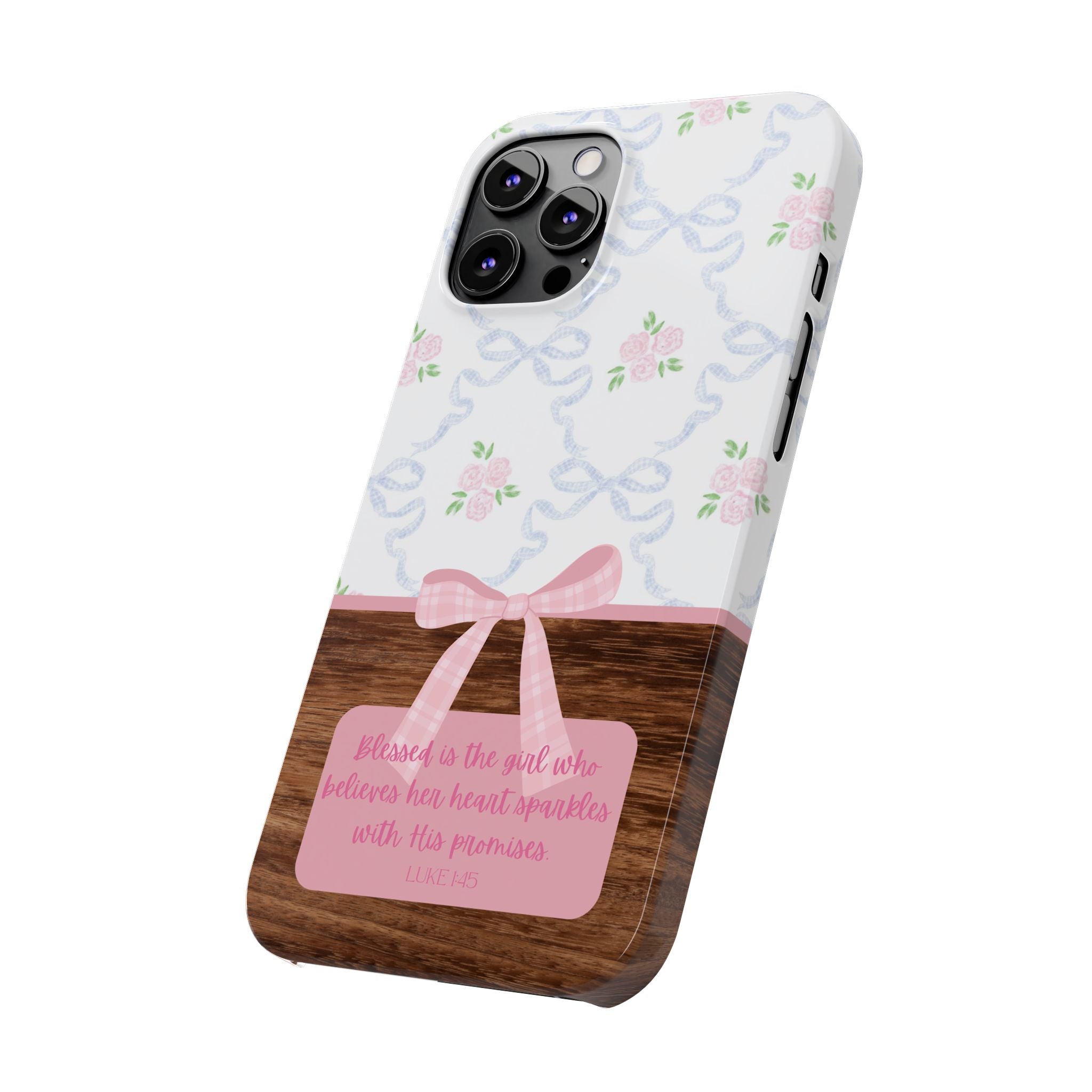 Blessed Is The Girl iPhone Case