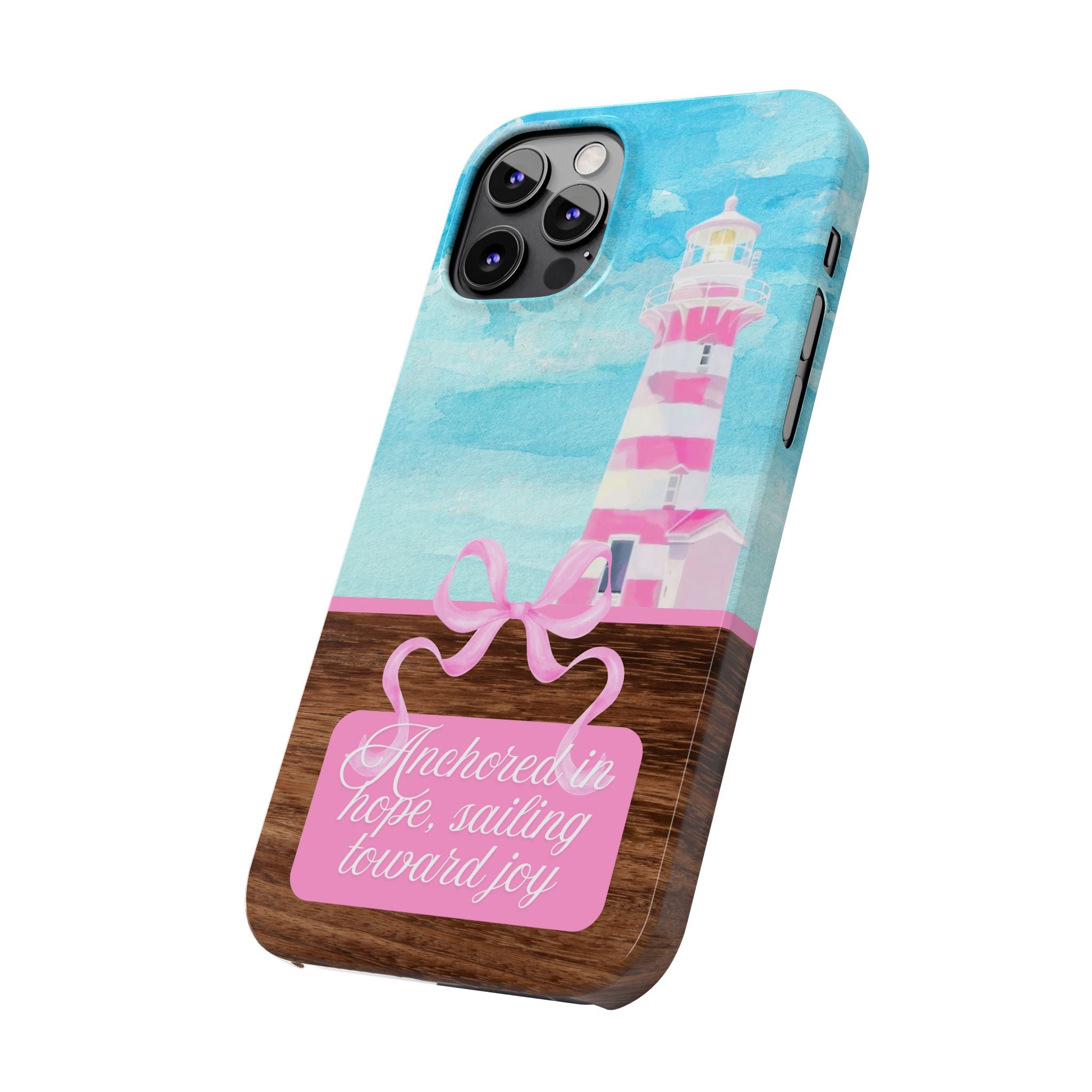 Anchored In Hope iPhone Case