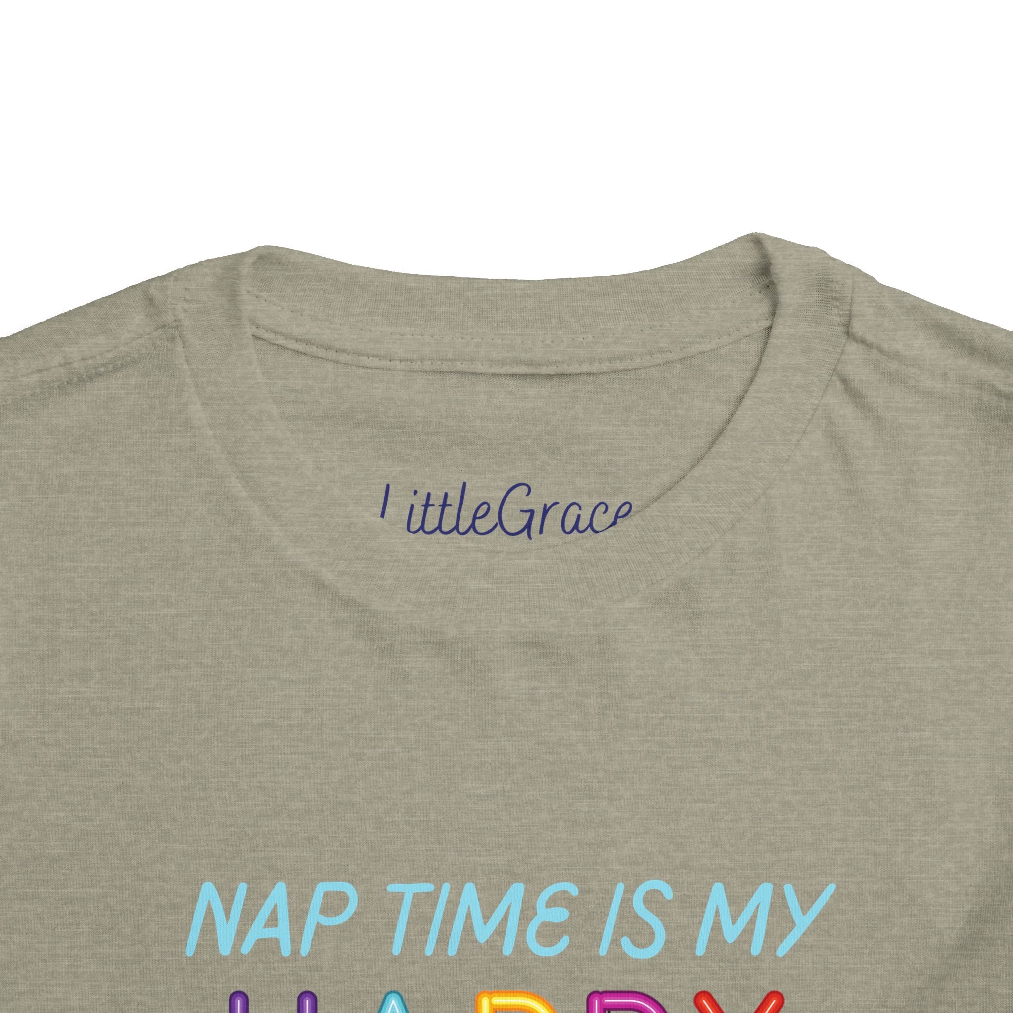 Nap Time is my Happy Hour Toddler Tee