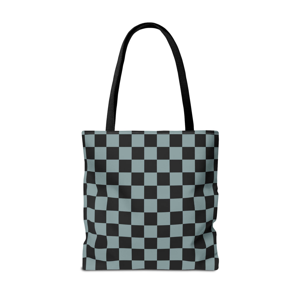 Mama Checkered Tote Bag