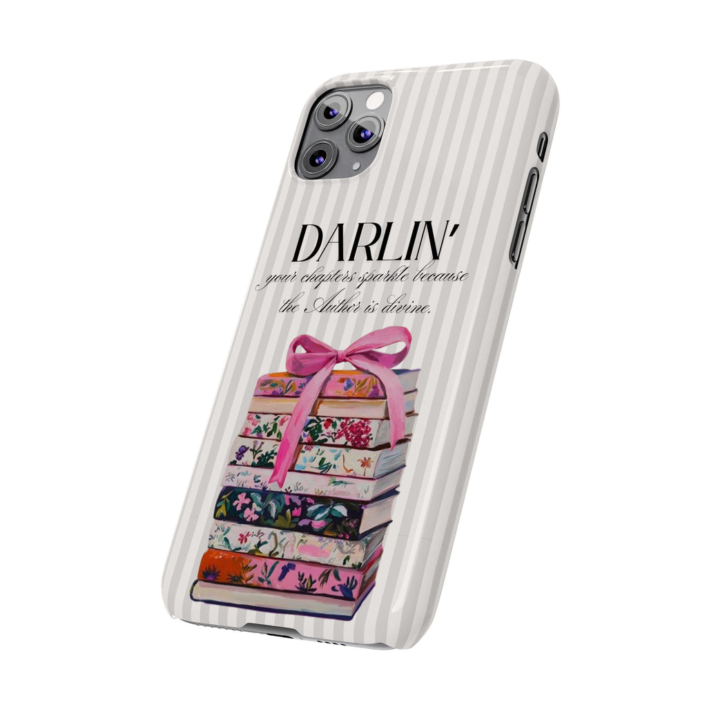Darlin’ The Author Is Devine iPhone Case