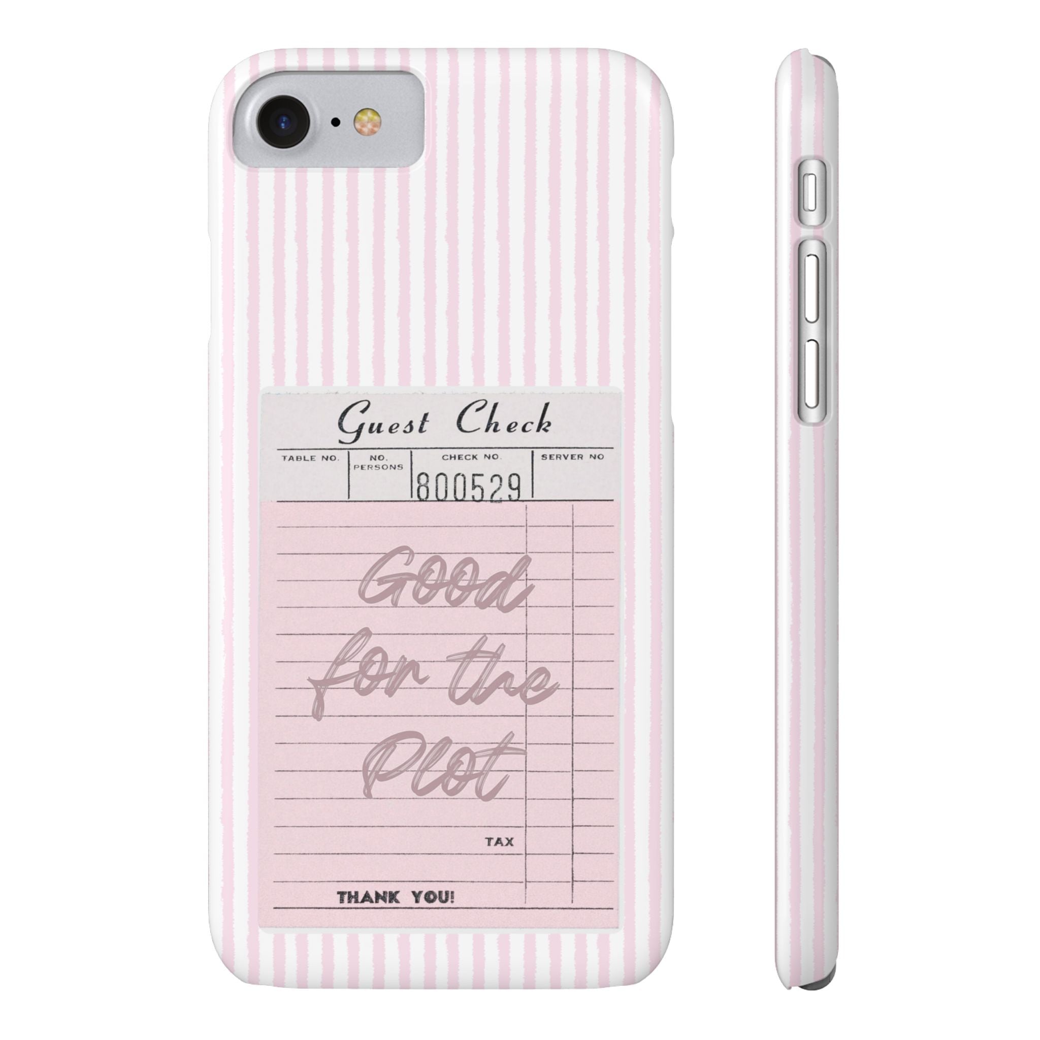 Good For The Plot iPhone Case
