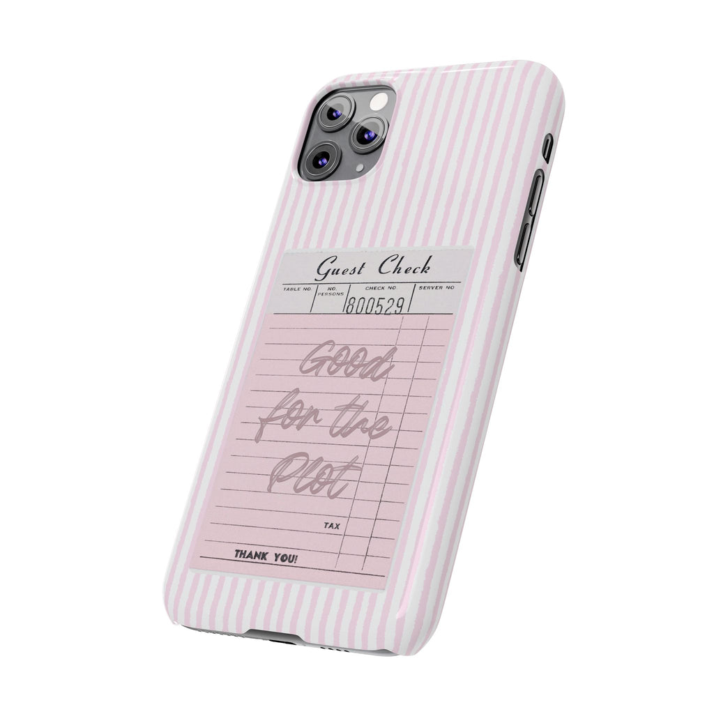 Good For The Plot iPhone Case