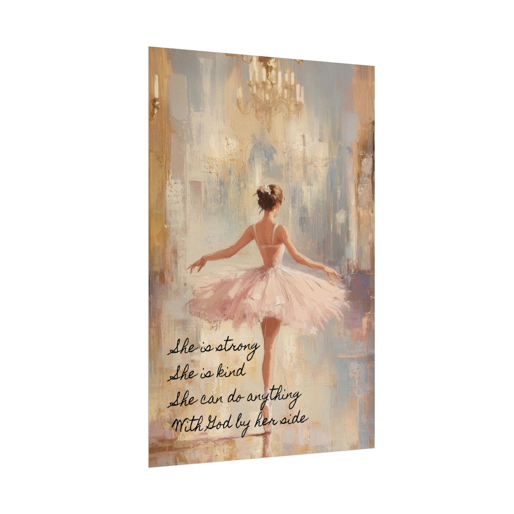 She Is Strong Unframed Poster