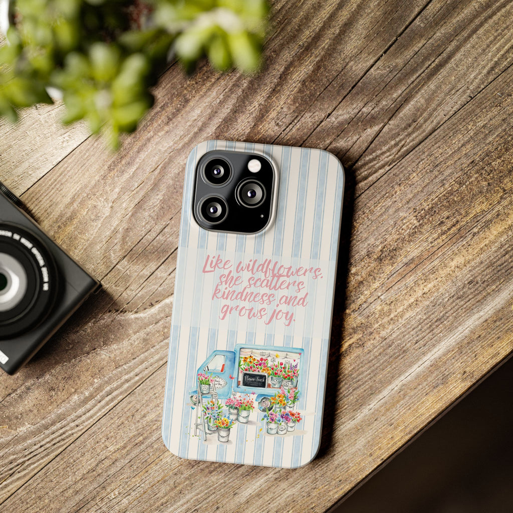 She’s Like Wildflowers iPhone Case