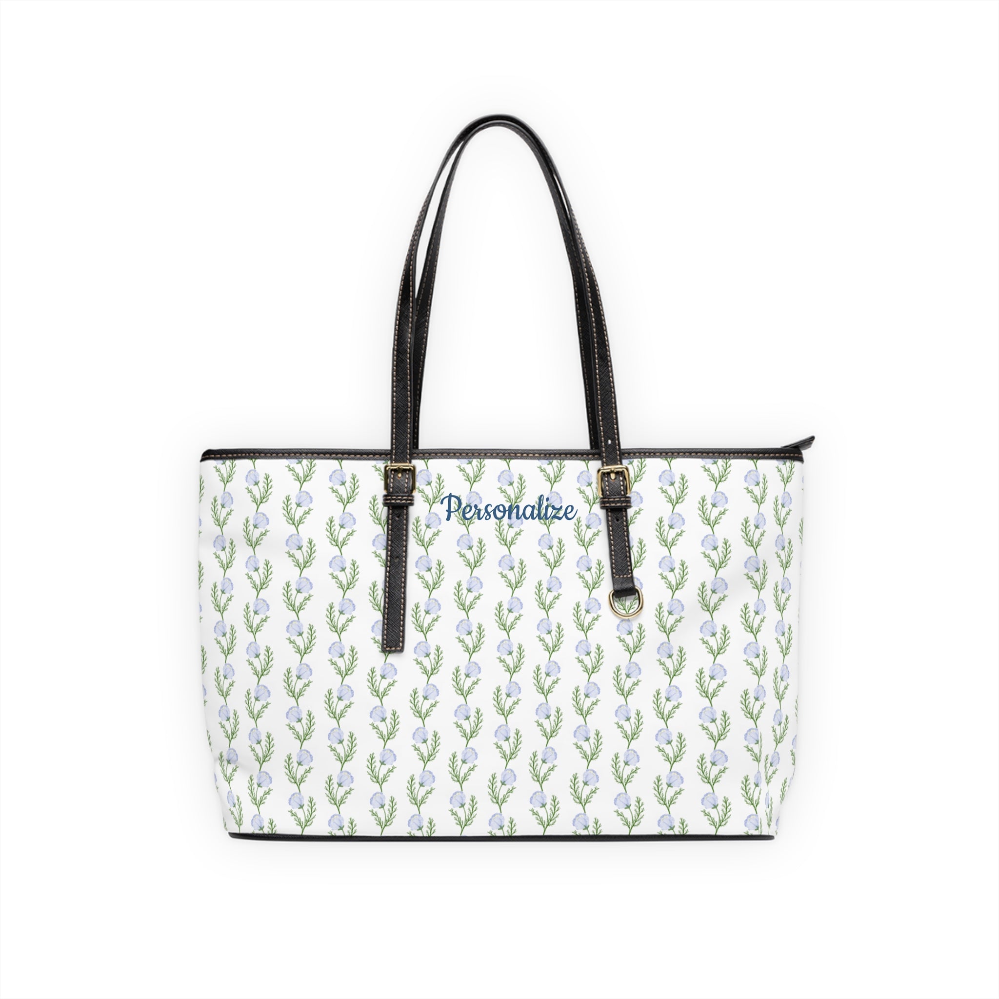 Blue Flower Carryall