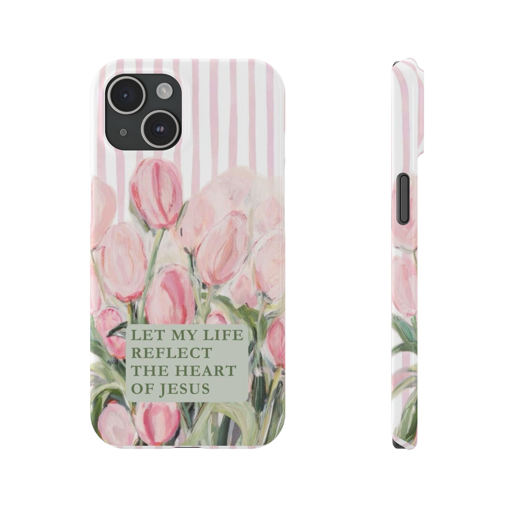 Let My Life Reflect The Heart Of Jesus iPhone Case