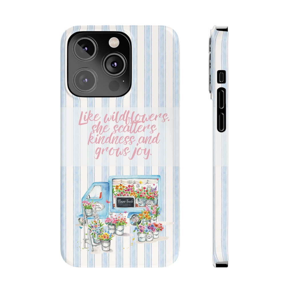 She’s Like Wildflowers iPhone Case