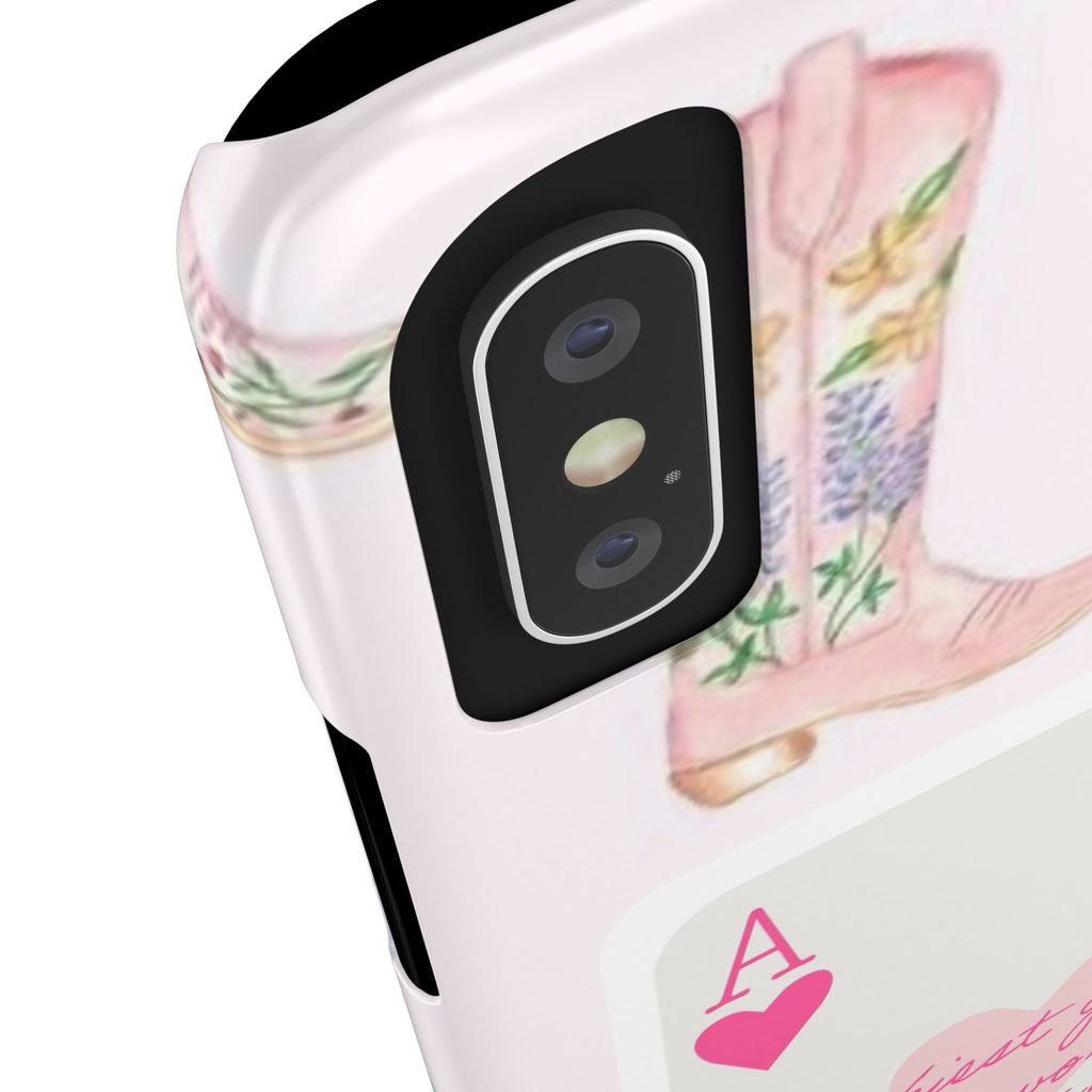 Luckiest Girl In The World iPhone Case